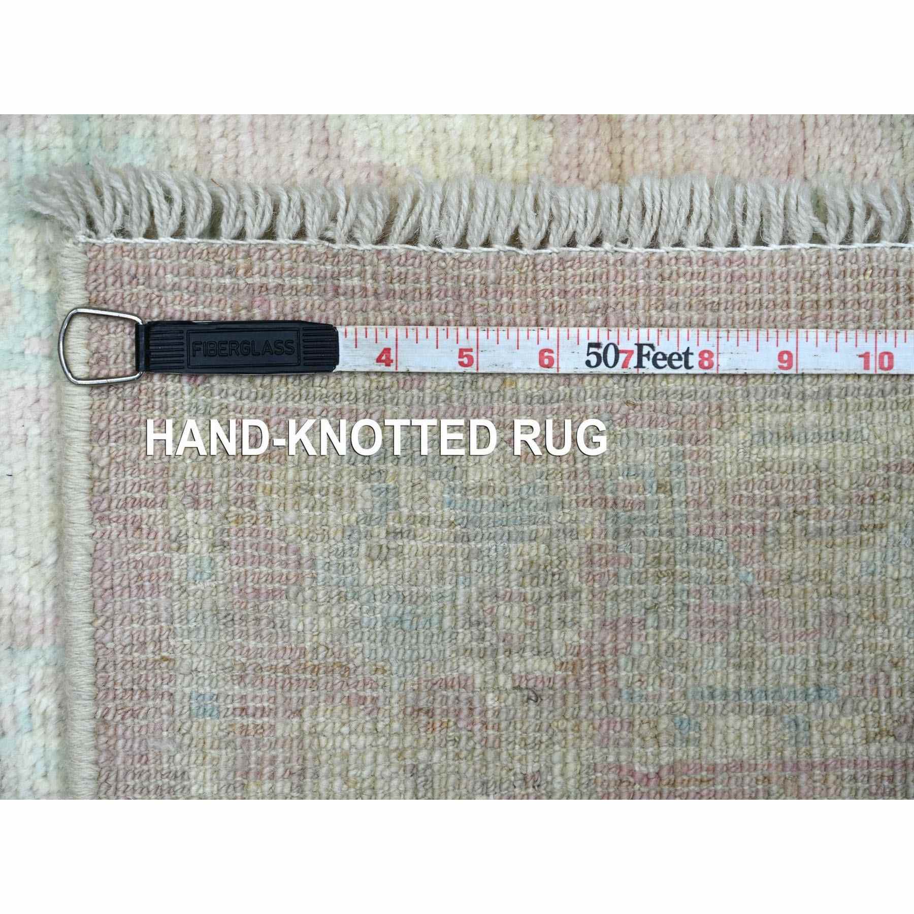 Oushak-And-Peshawar-Hand-Knotted-Rug-114495