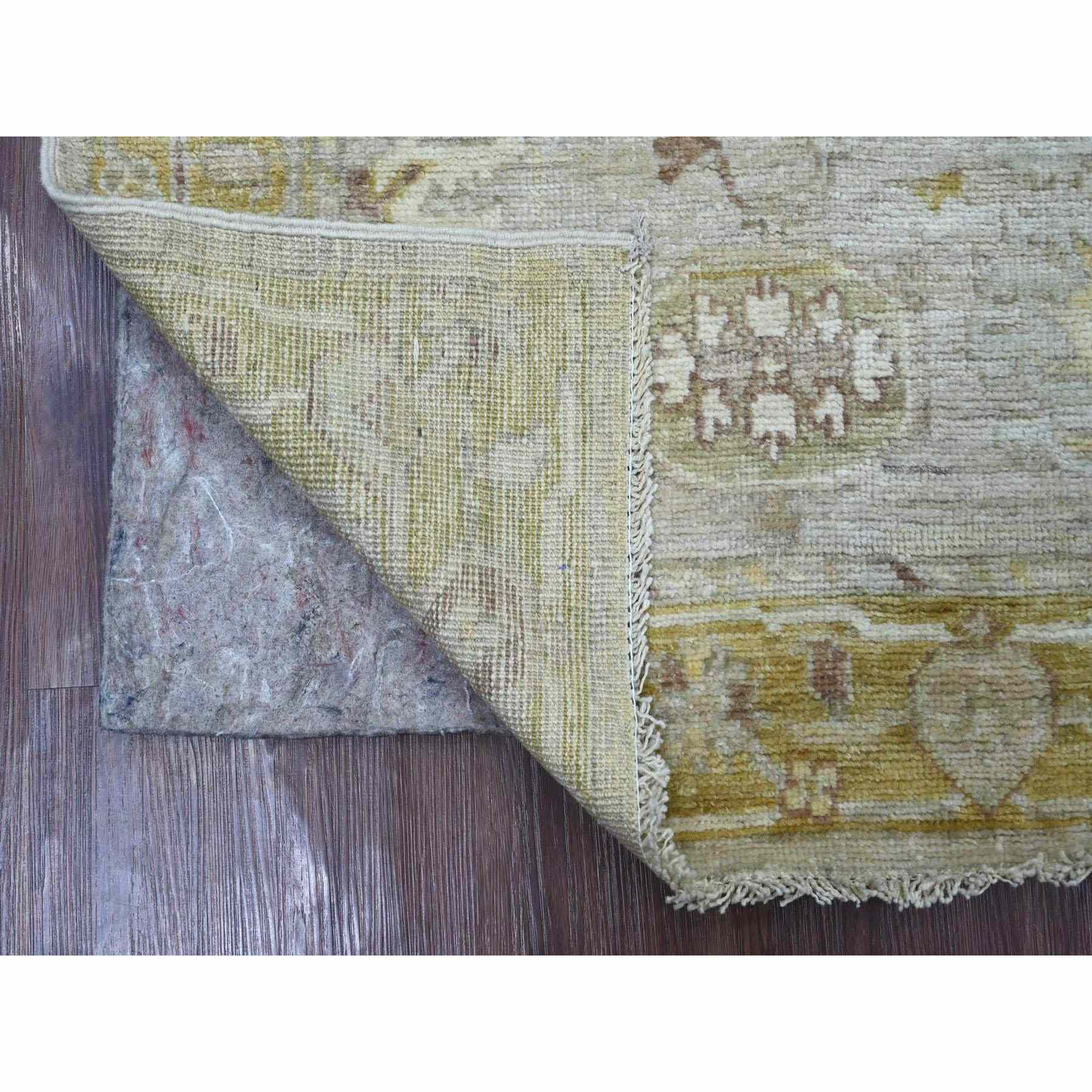 Oushak-And-Peshawar-Hand-Knotted-Rug-114500