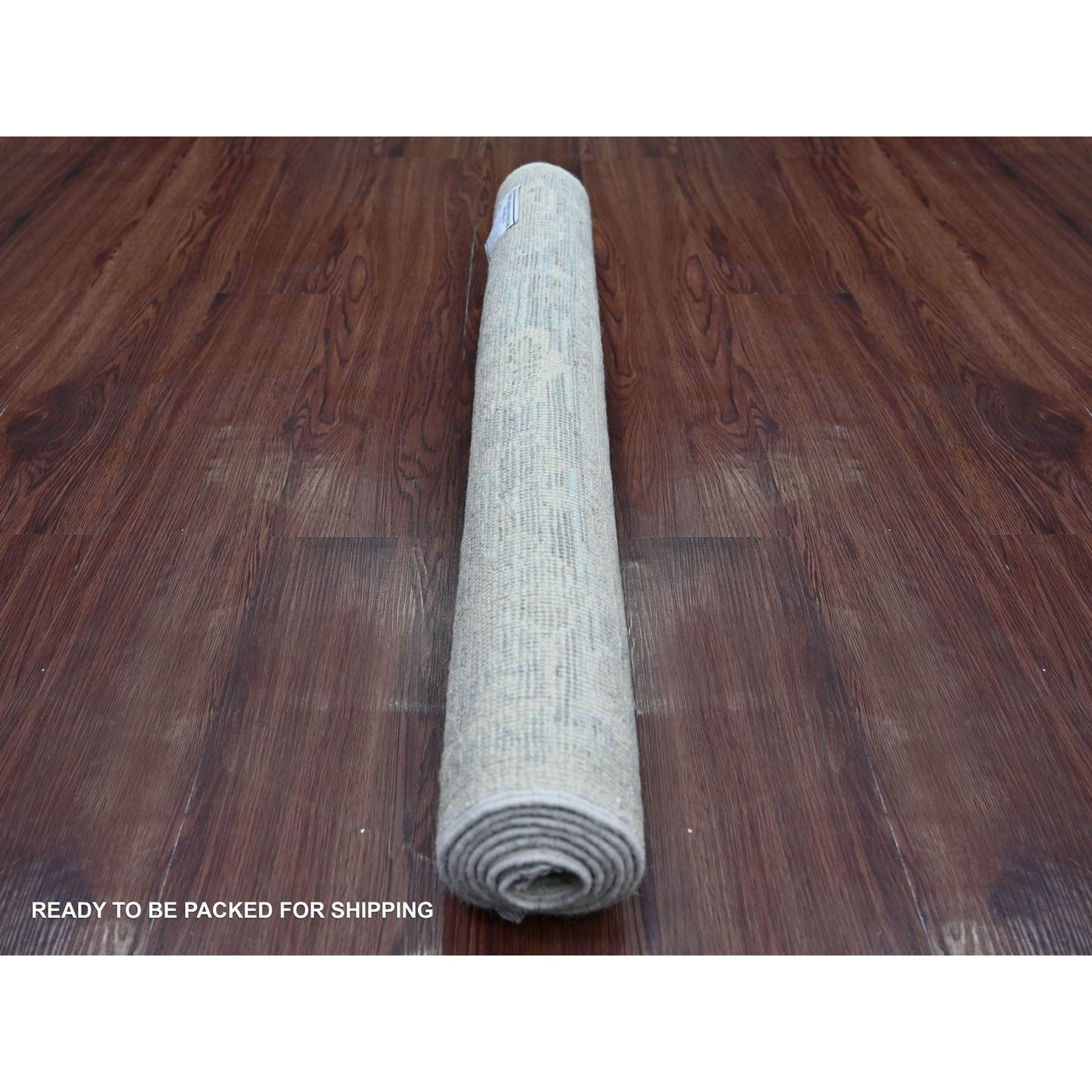Oushak-And-Peshawar-Hand-Knotted-Rug-114505