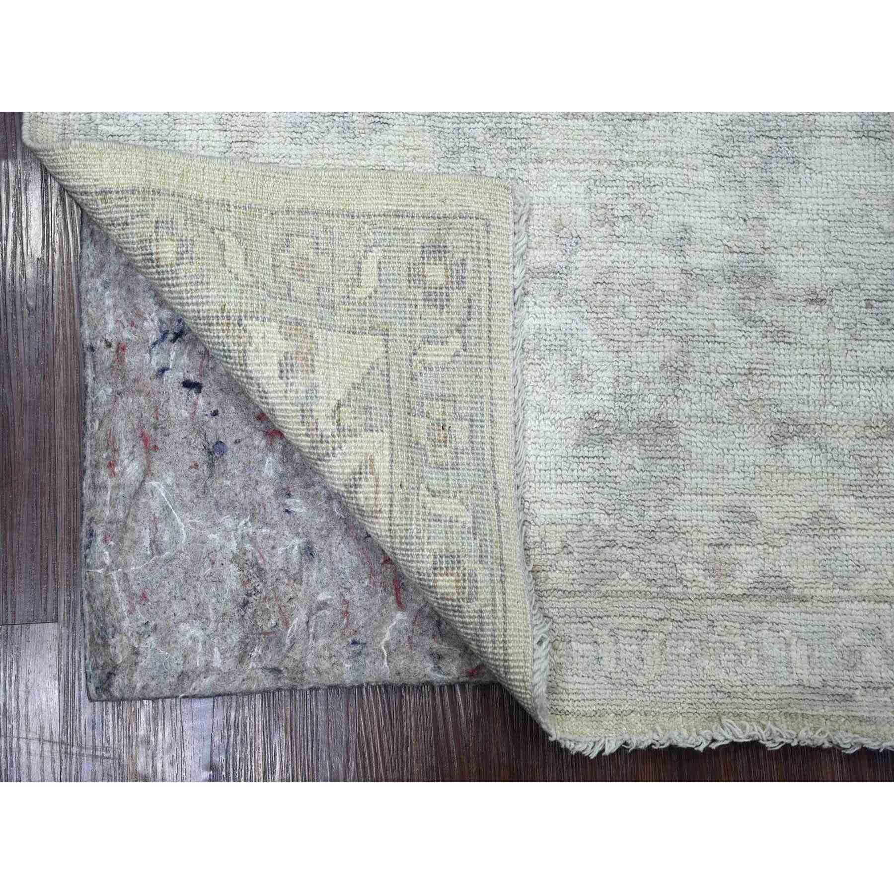 Oushak-And-Peshawar-Hand-Knotted-Rug-114540