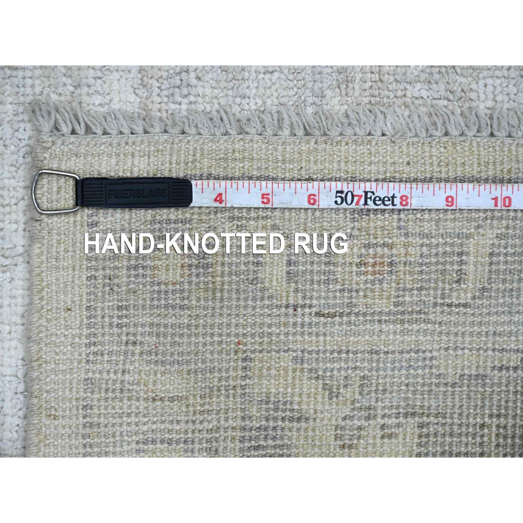 Oushak-And-Peshawar-Hand-Knotted-Rug-114540