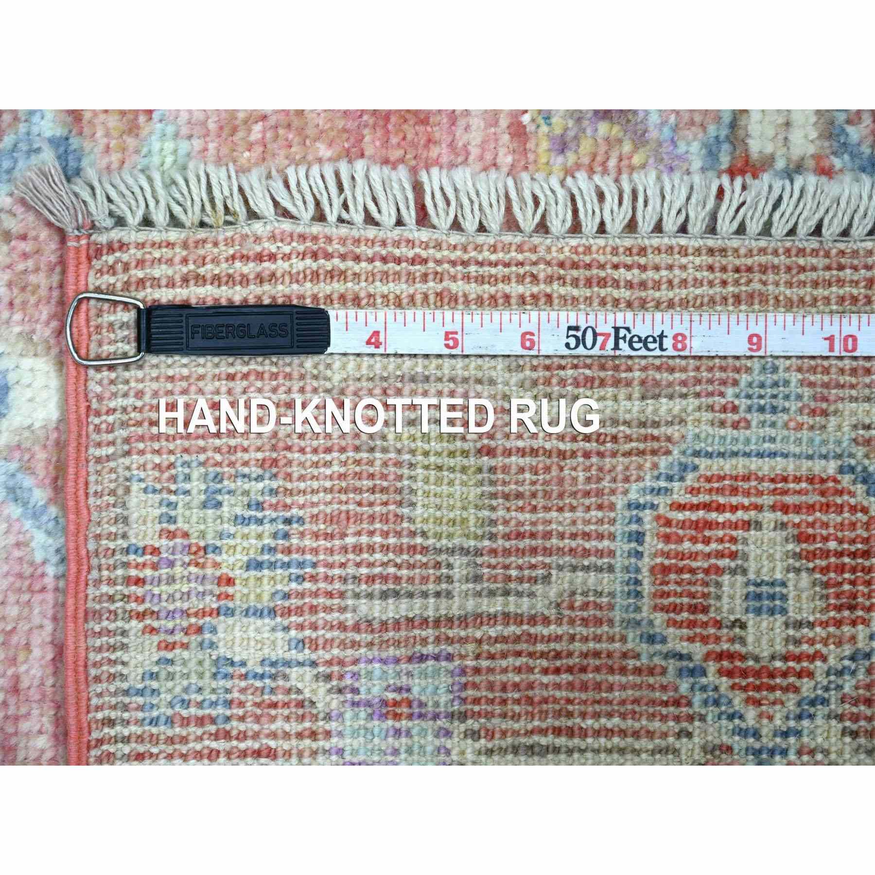 Oushak-And-Peshawar-Hand-Knotted-Rug-114555