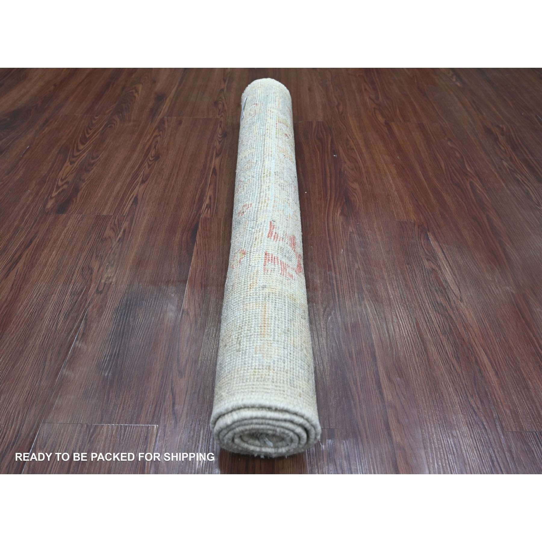 Oushak-And-Peshawar-Hand-Knotted-Rug-114560