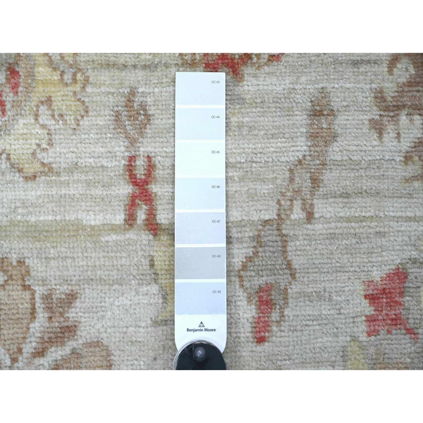 Oushak-And-Peshawar-Hand-Knotted-Rug-114565