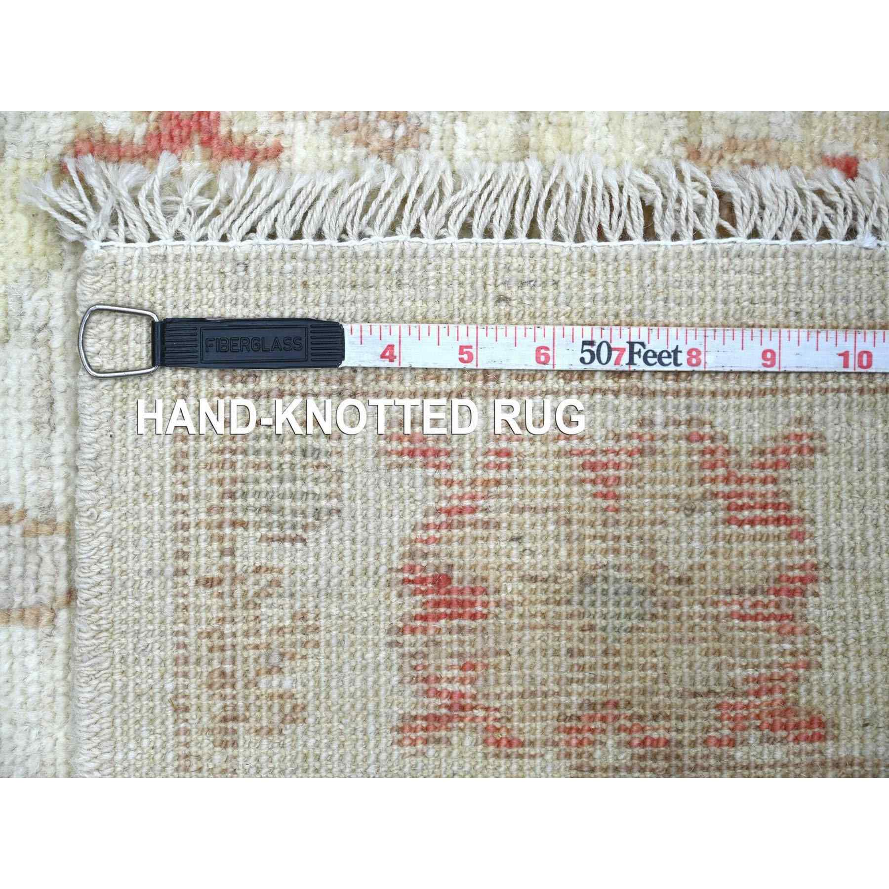 Oushak-And-Peshawar-Hand-Knotted-Rug-114565