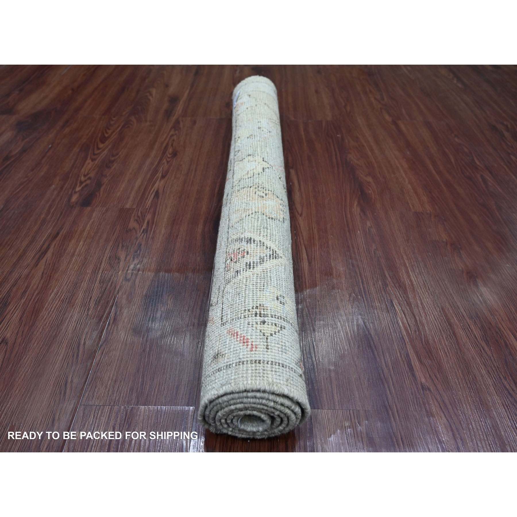 Oushak-And-Peshawar-Hand-Knotted-Rug-114570