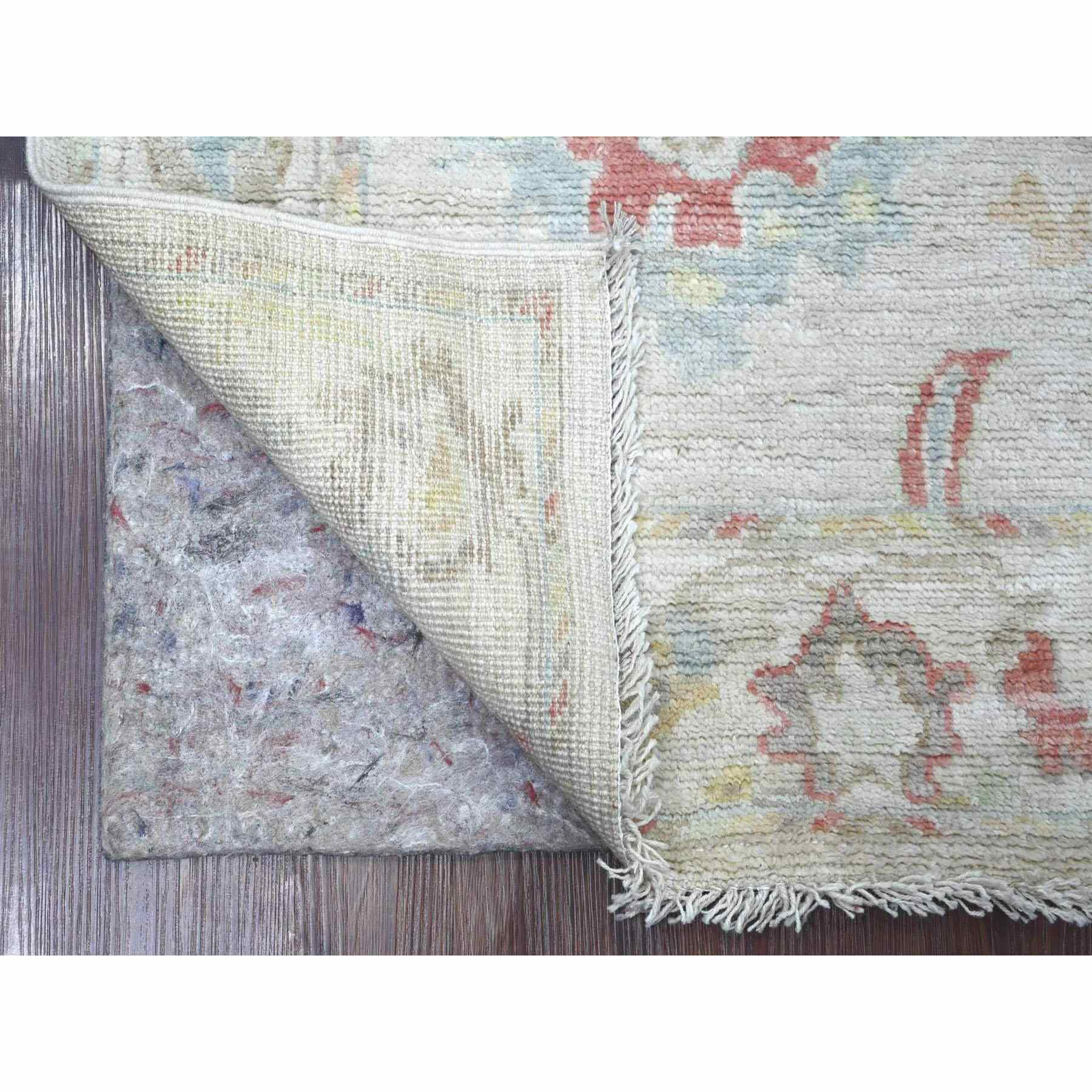 Oushak-And-Peshawar-Hand-Knotted-Rug-114585