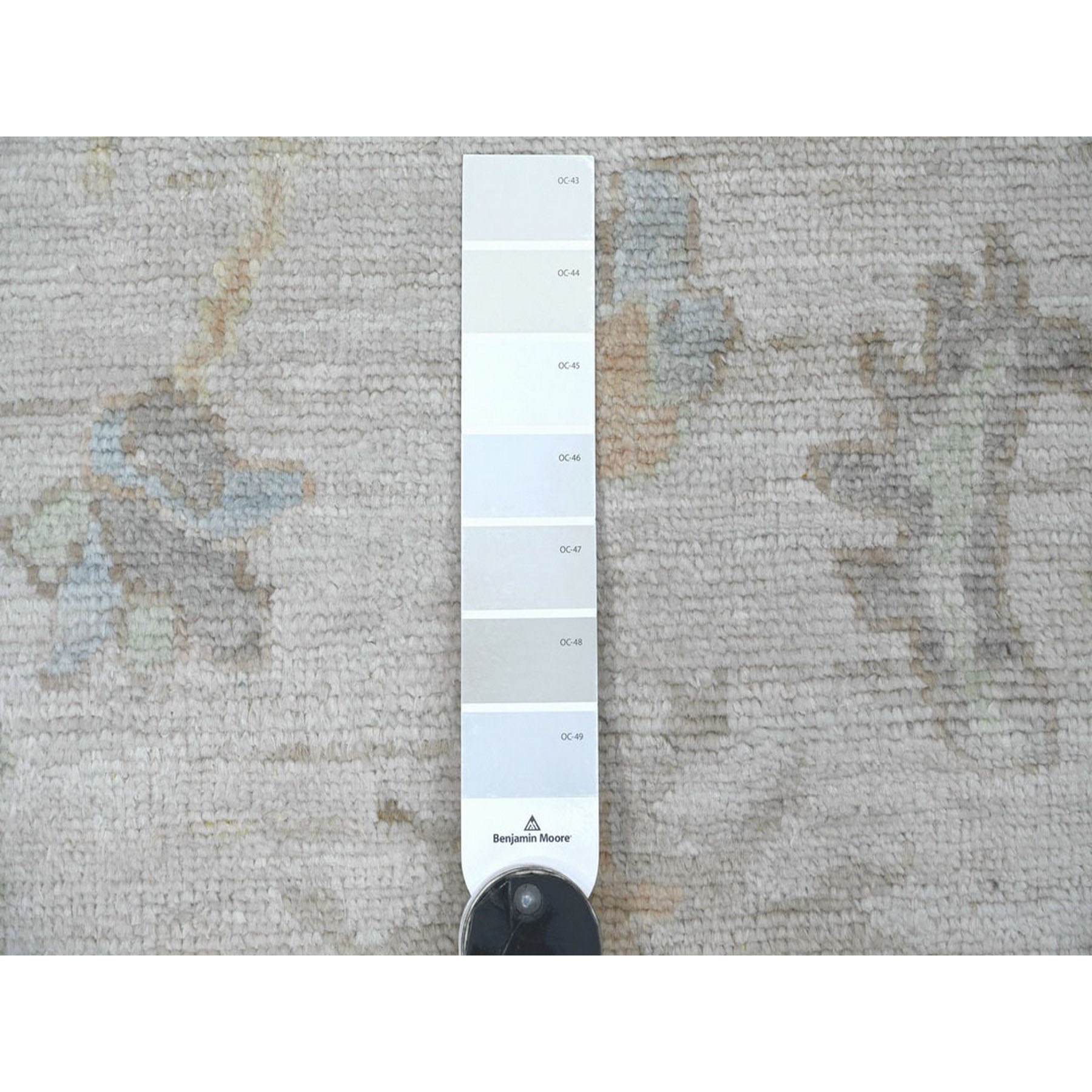 Oushak-And-Peshawar-Hand-Knotted-Rug-114585