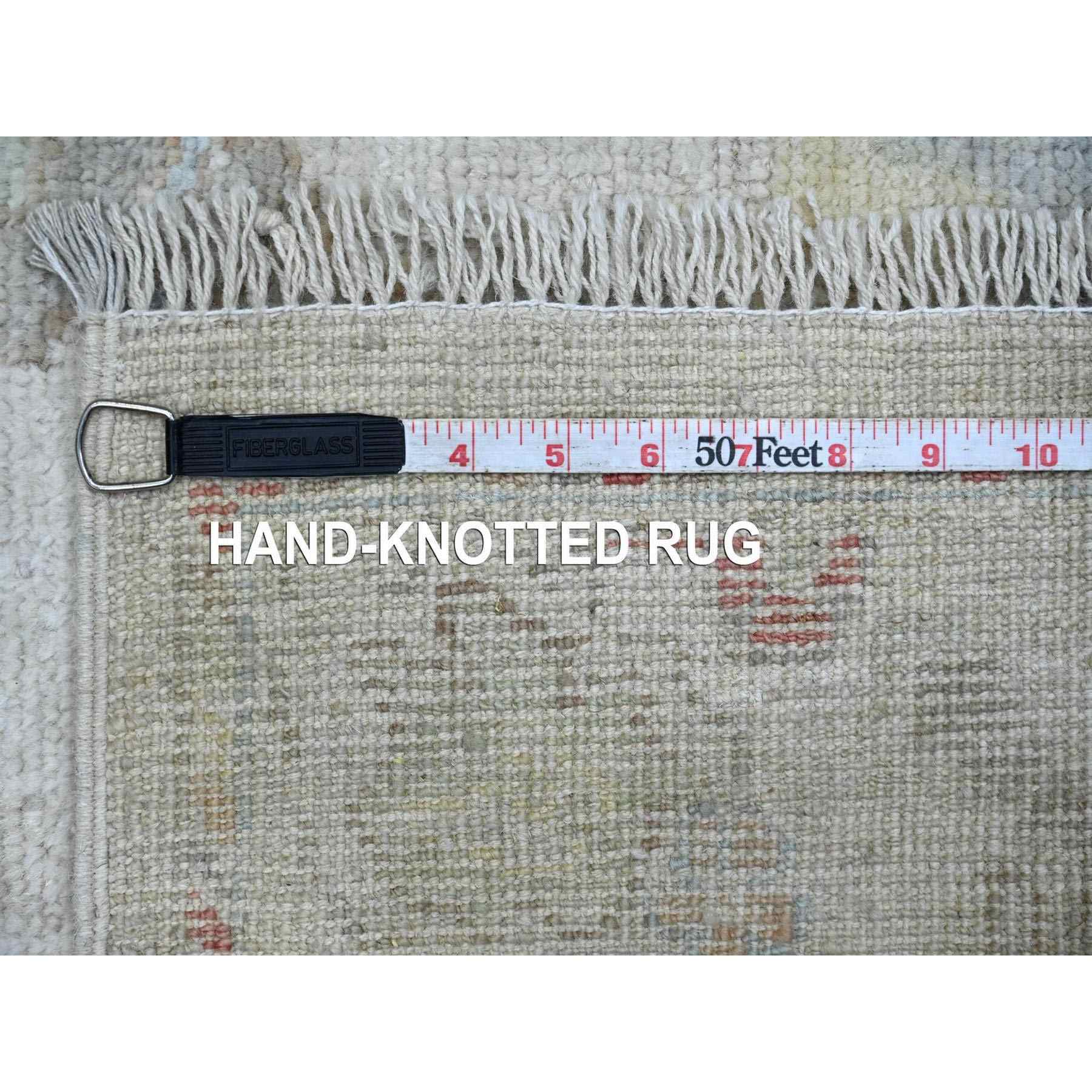 Oushak-And-Peshawar-Hand-Knotted-Rug-114585