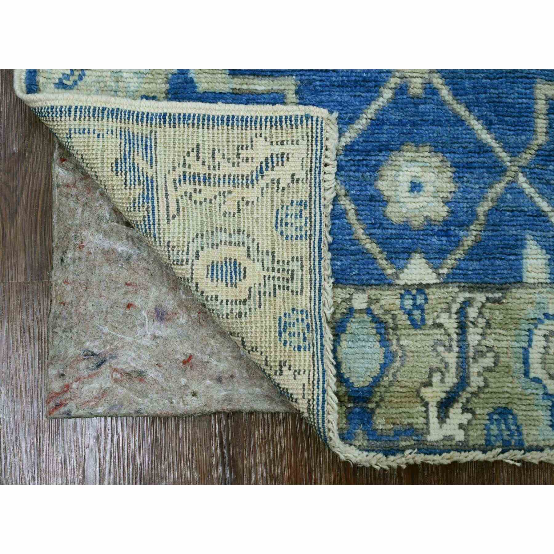 Oushak-And-Peshawar-Hand-Knotted-Rug-114595
