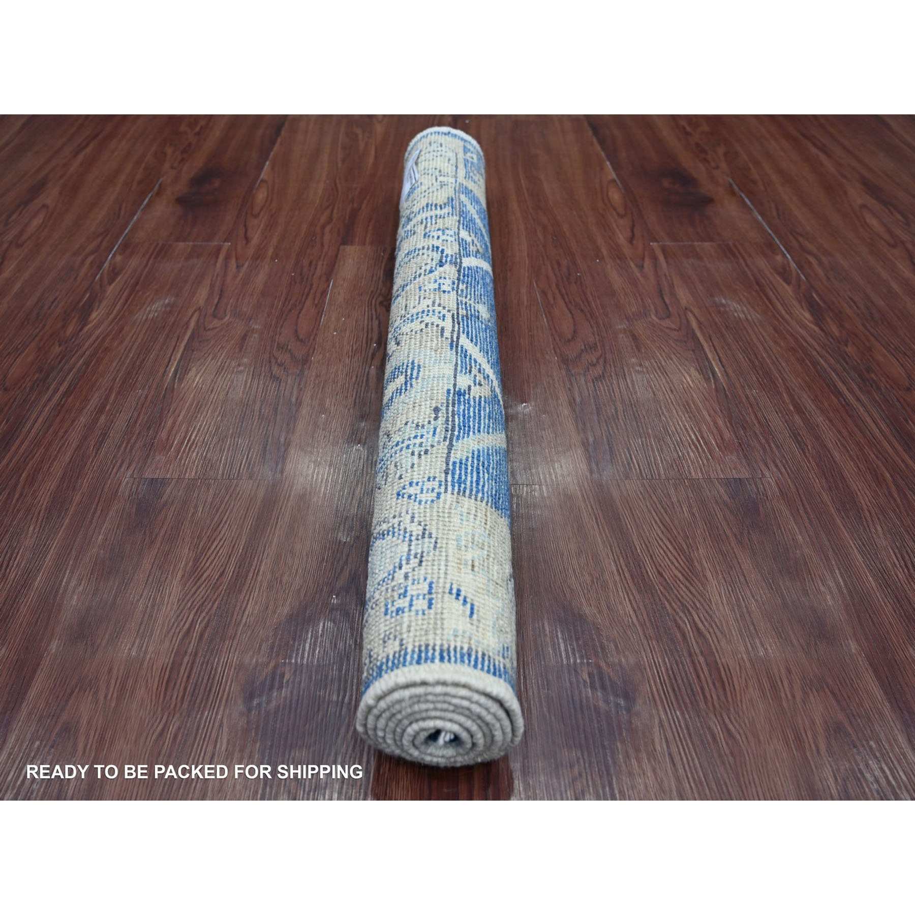 Oushak-And-Peshawar-Hand-Knotted-Rug-114595