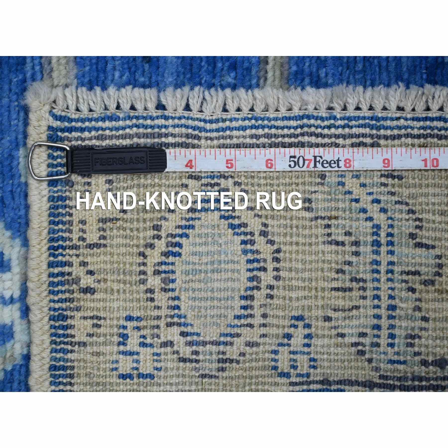 Oushak-And-Peshawar-Hand-Knotted-Rug-114595