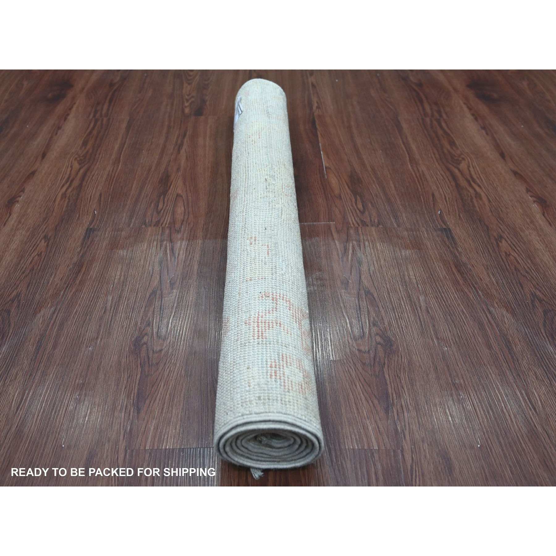 Oushak-And-Peshawar-Hand-Knotted-Rug-114605