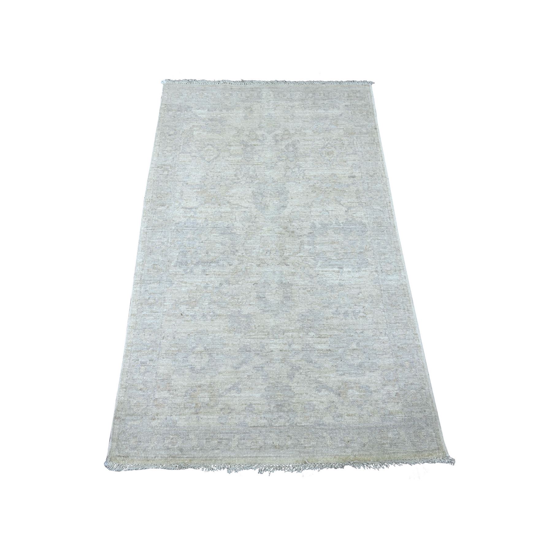 Oushak-And-Peshawar-Hand-Knotted-Rug-114610