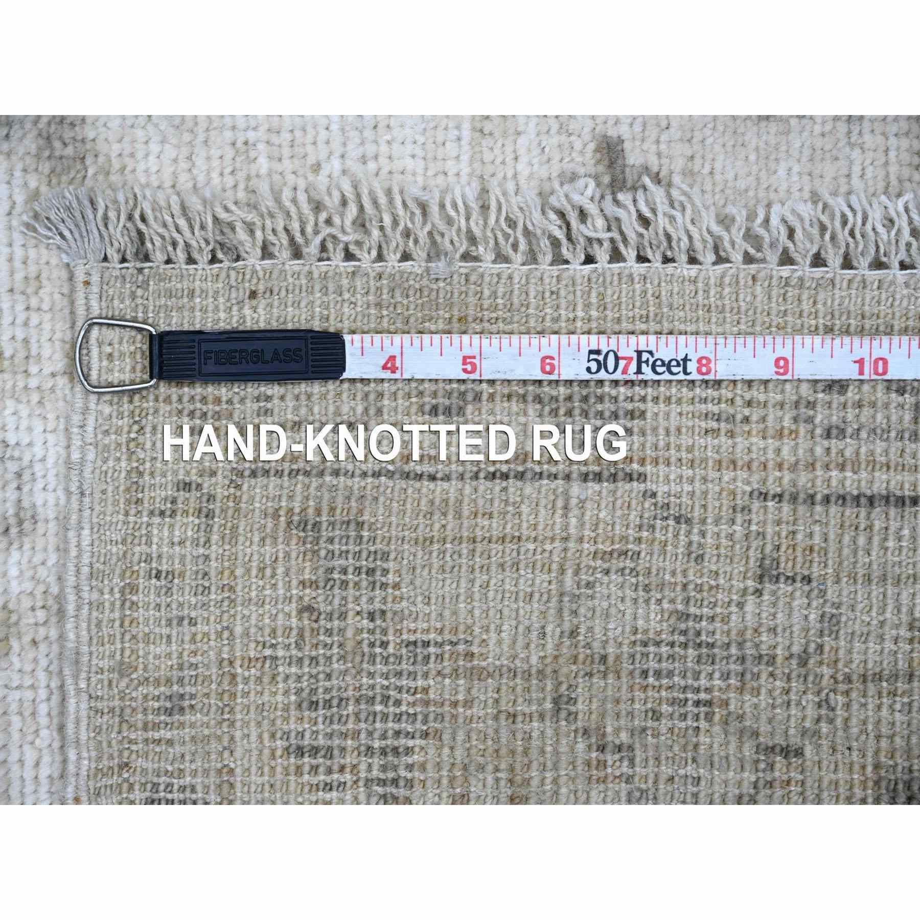 Oushak-And-Peshawar-Hand-Knotted-Rug-114615