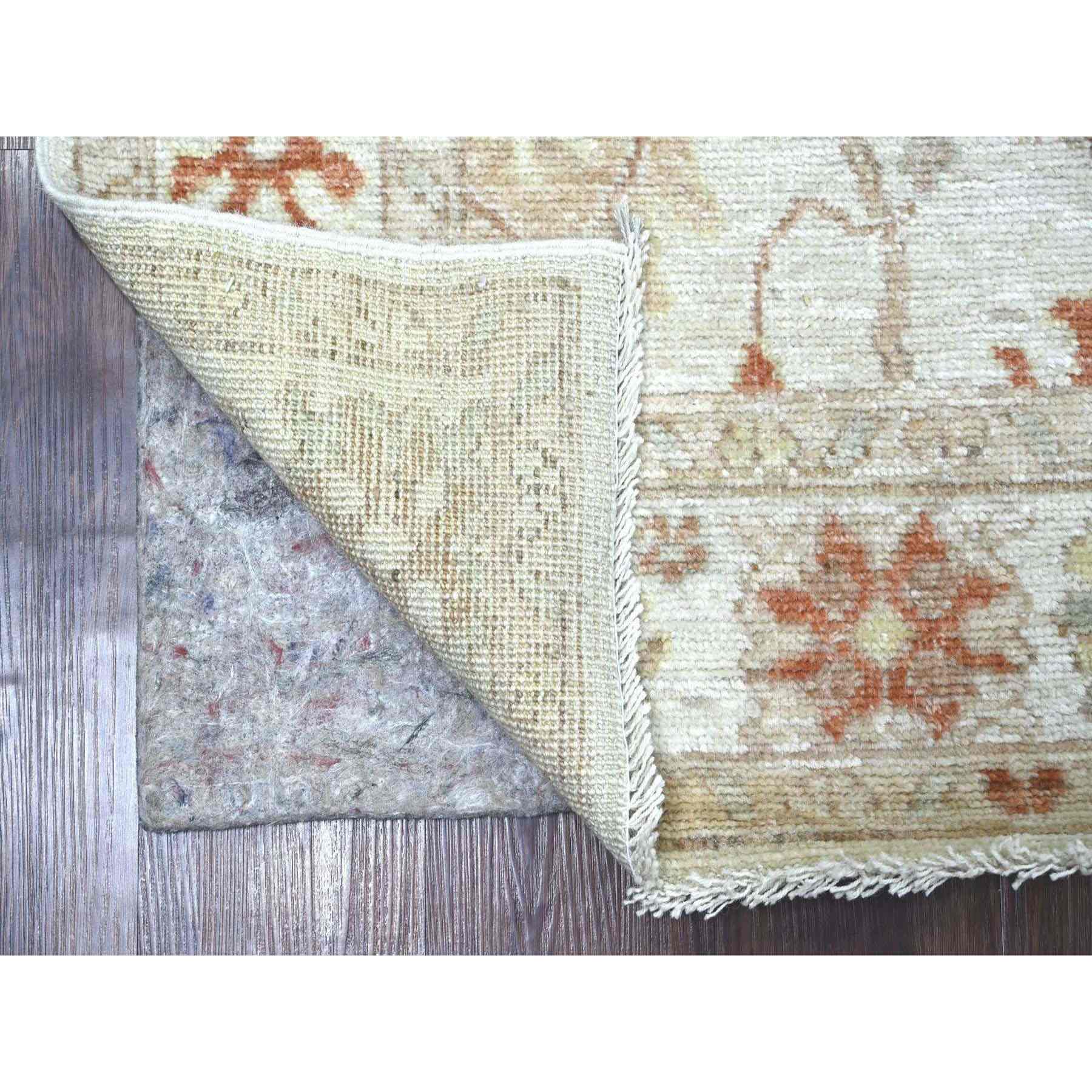 Oushak-And-Peshawar-Hand-Knotted-Rug-114620
