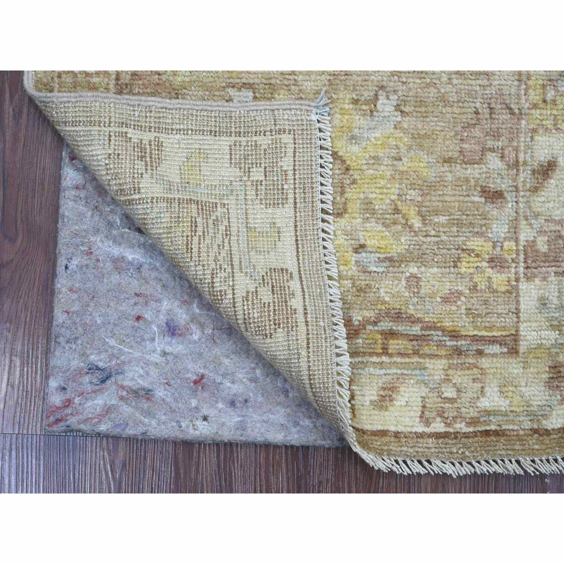 Oushak-And-Peshawar-Hand-Knotted-Rug-114625
