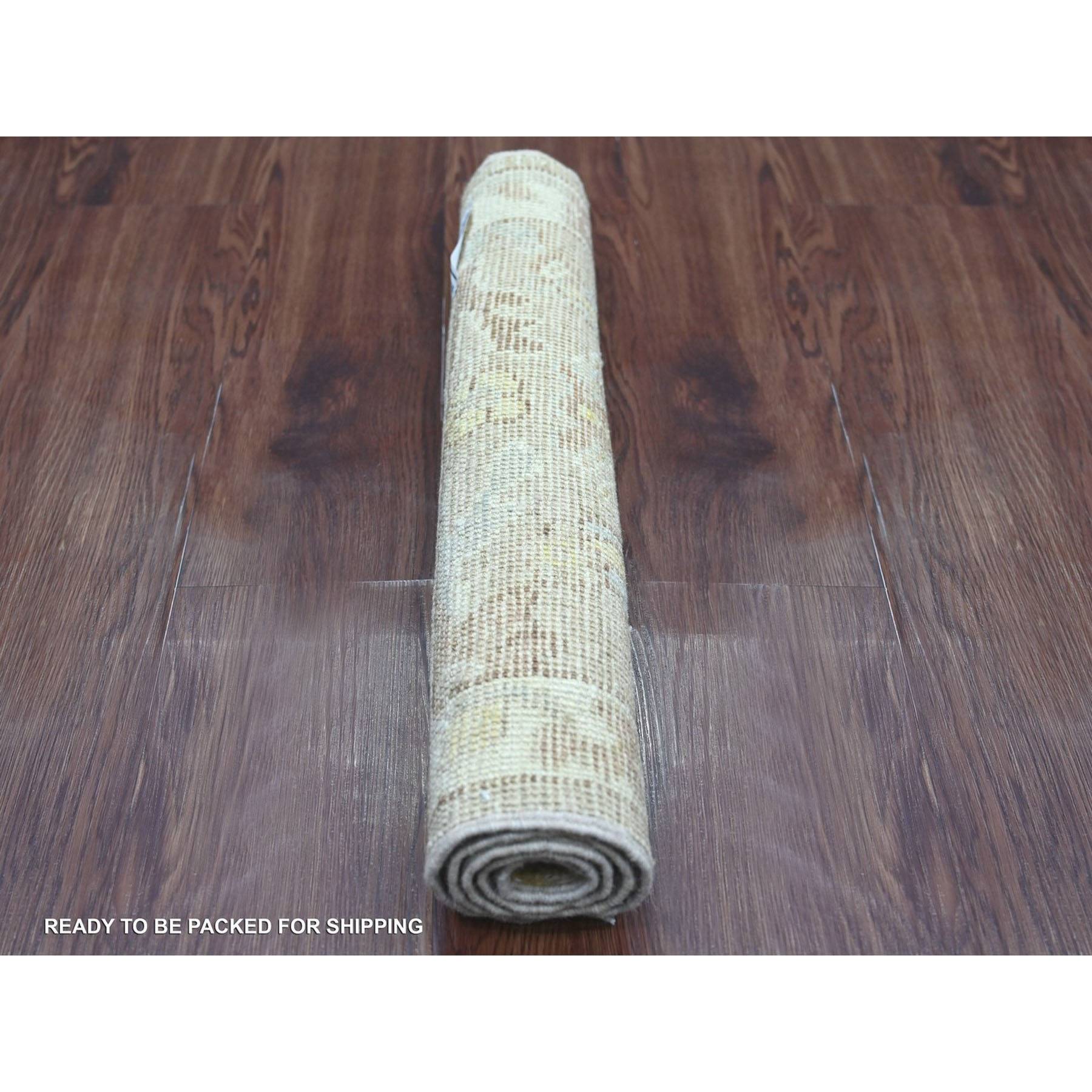 Oushak-And-Peshawar-Hand-Knotted-Rug-114625