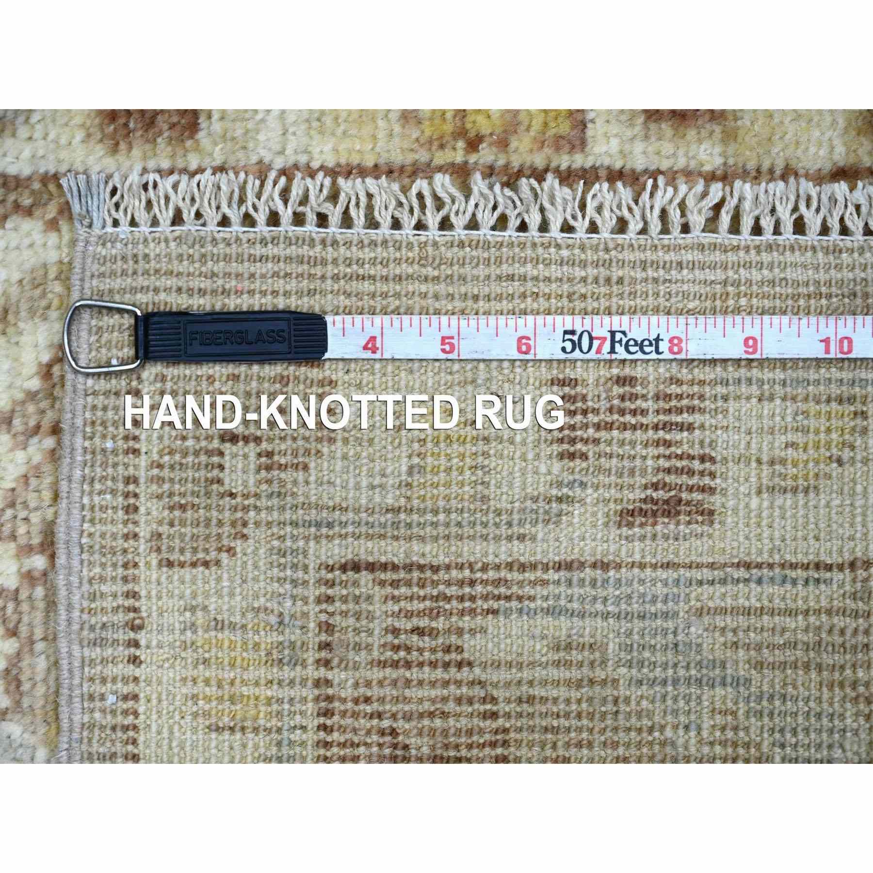 Oushak-And-Peshawar-Hand-Knotted-Rug-114625
