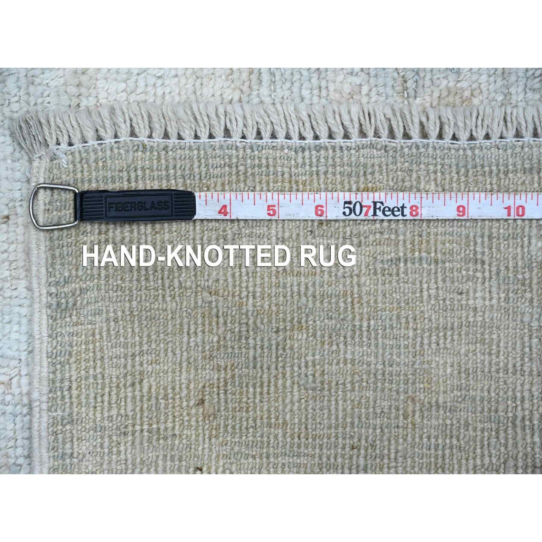 Oushak-And-Peshawar-Hand-Knotted-Rug-114630
