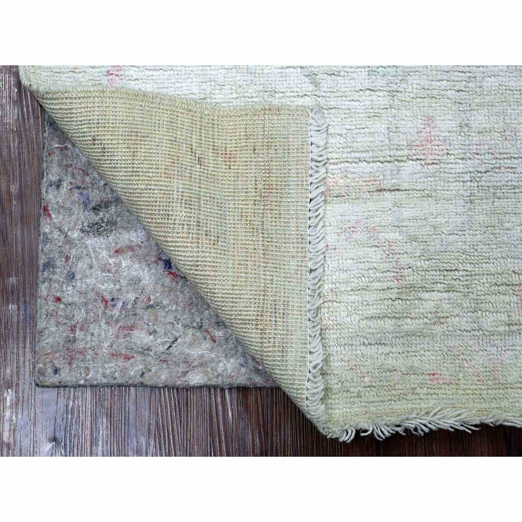 Oushak-And-Peshawar-Hand-Knotted-Rug-114645