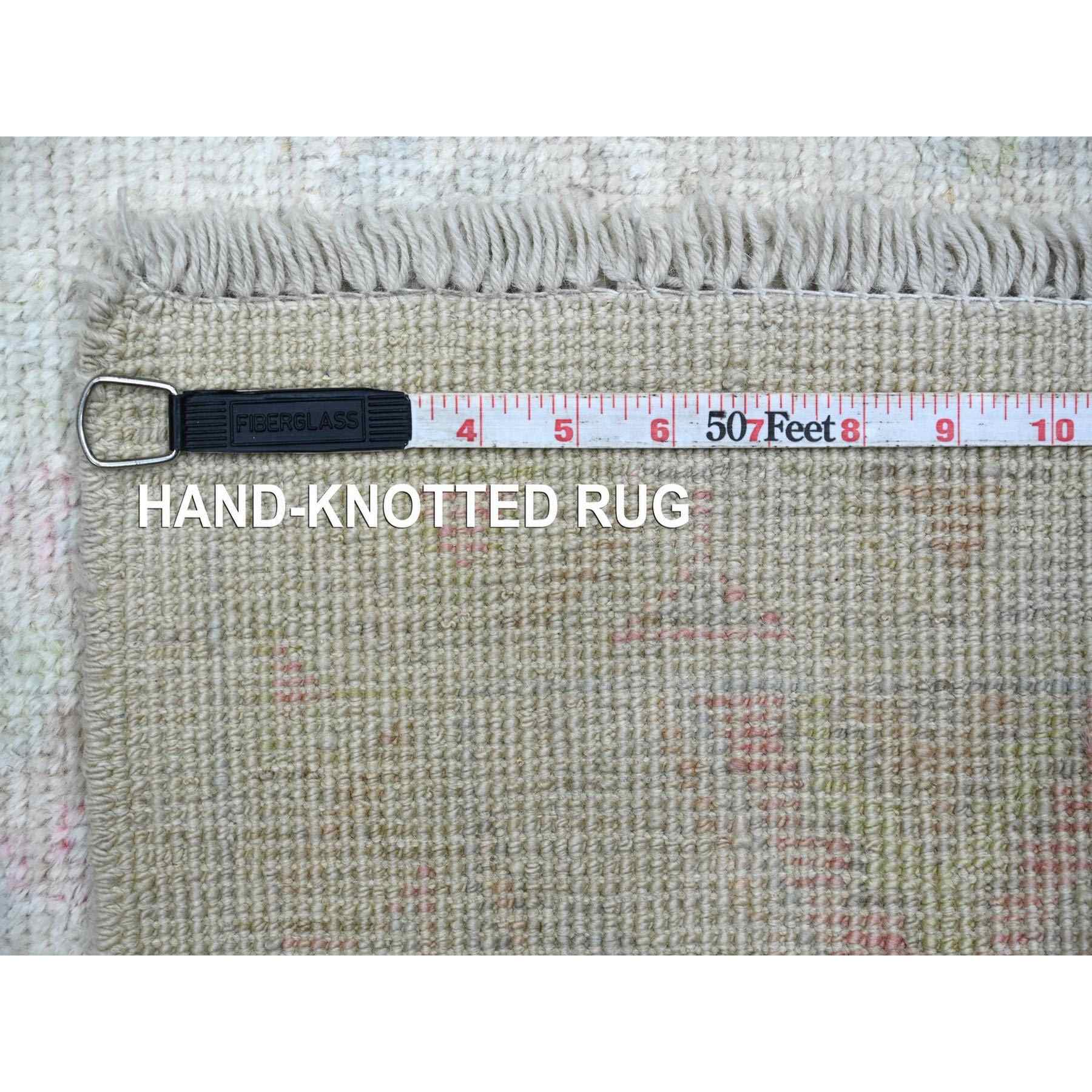 Oushak-And-Peshawar-Hand-Knotted-Rug-114645