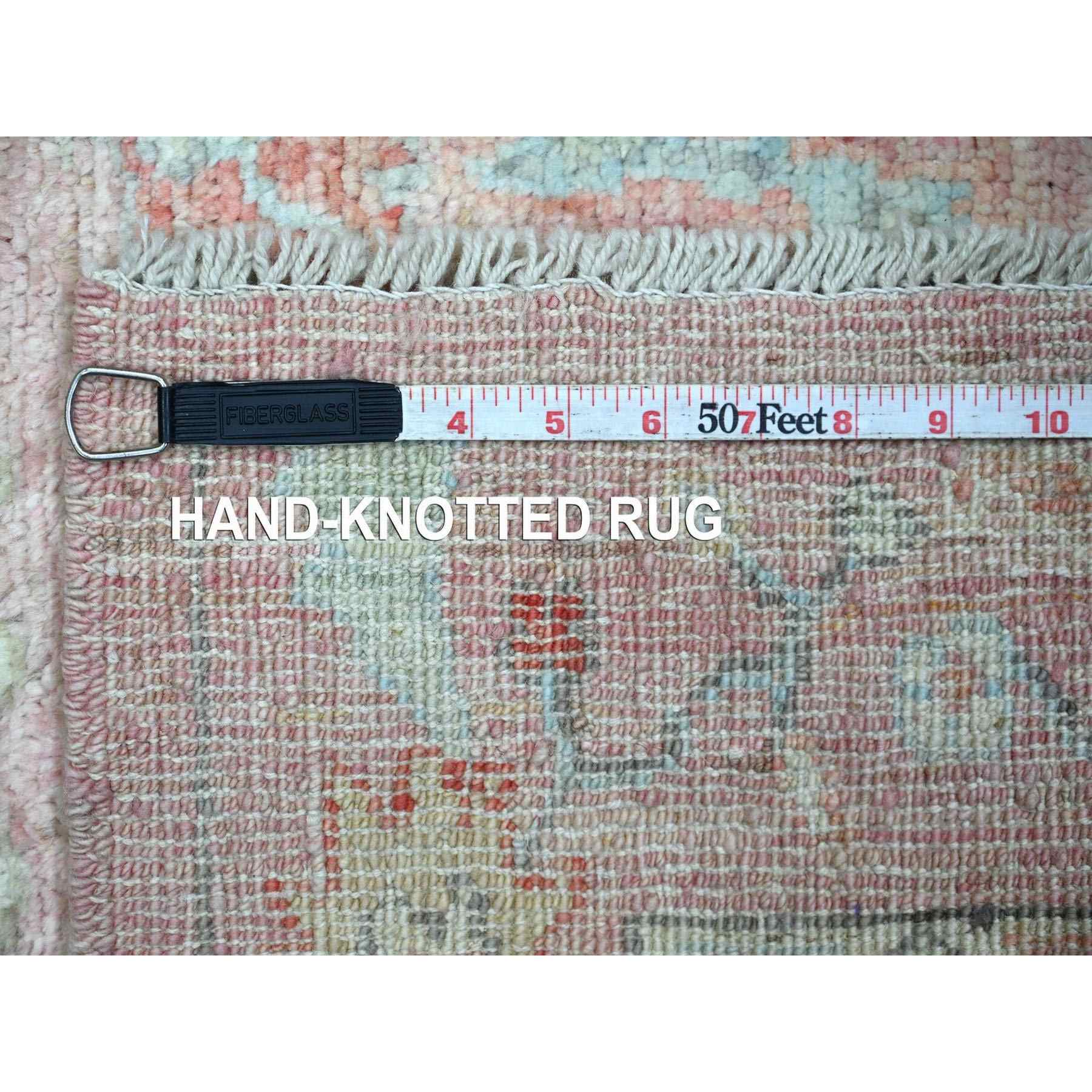 Oushak-And-Peshawar-Hand-Knotted-Rug-114650