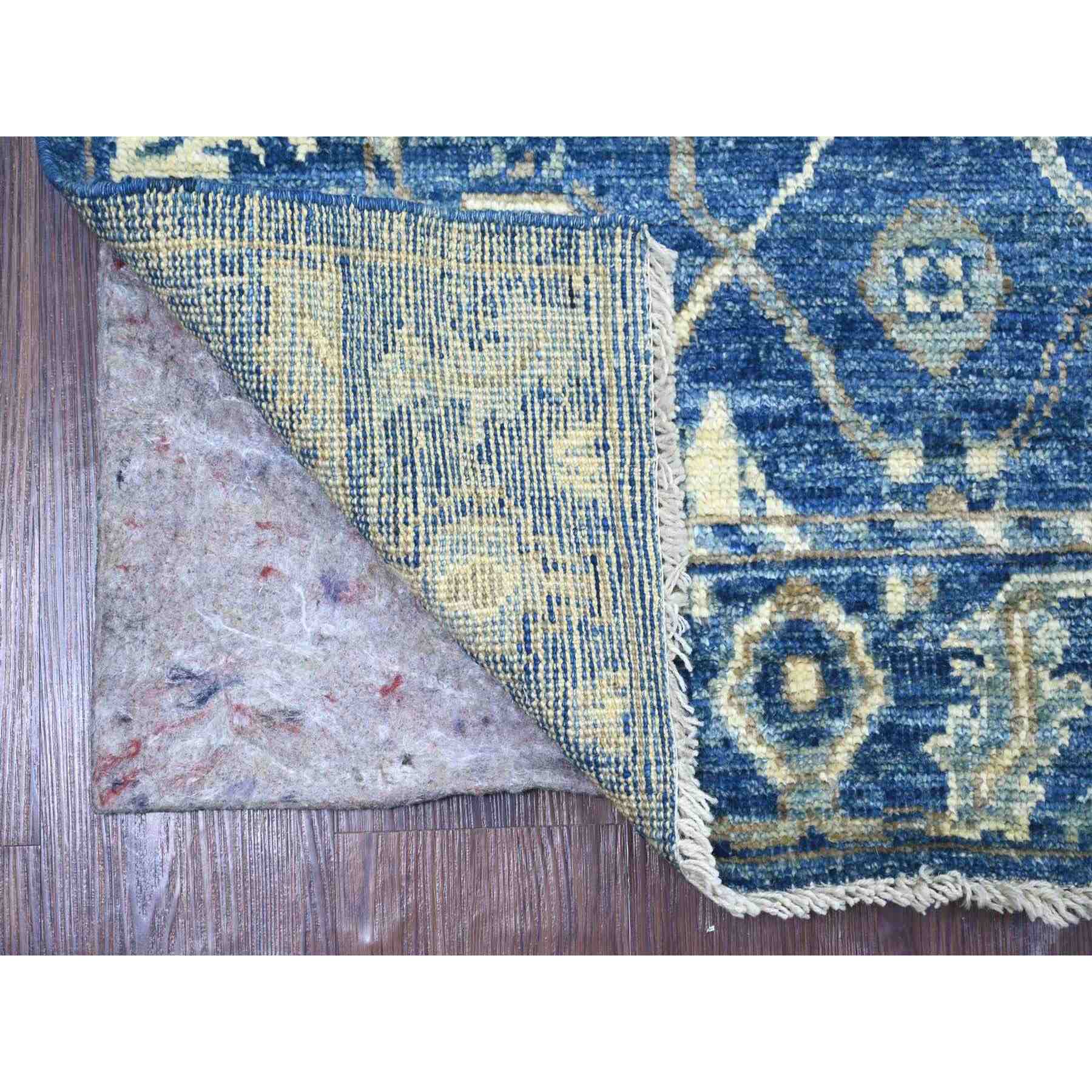 Oushak-And-Peshawar-Hand-Knotted-Rug-114655