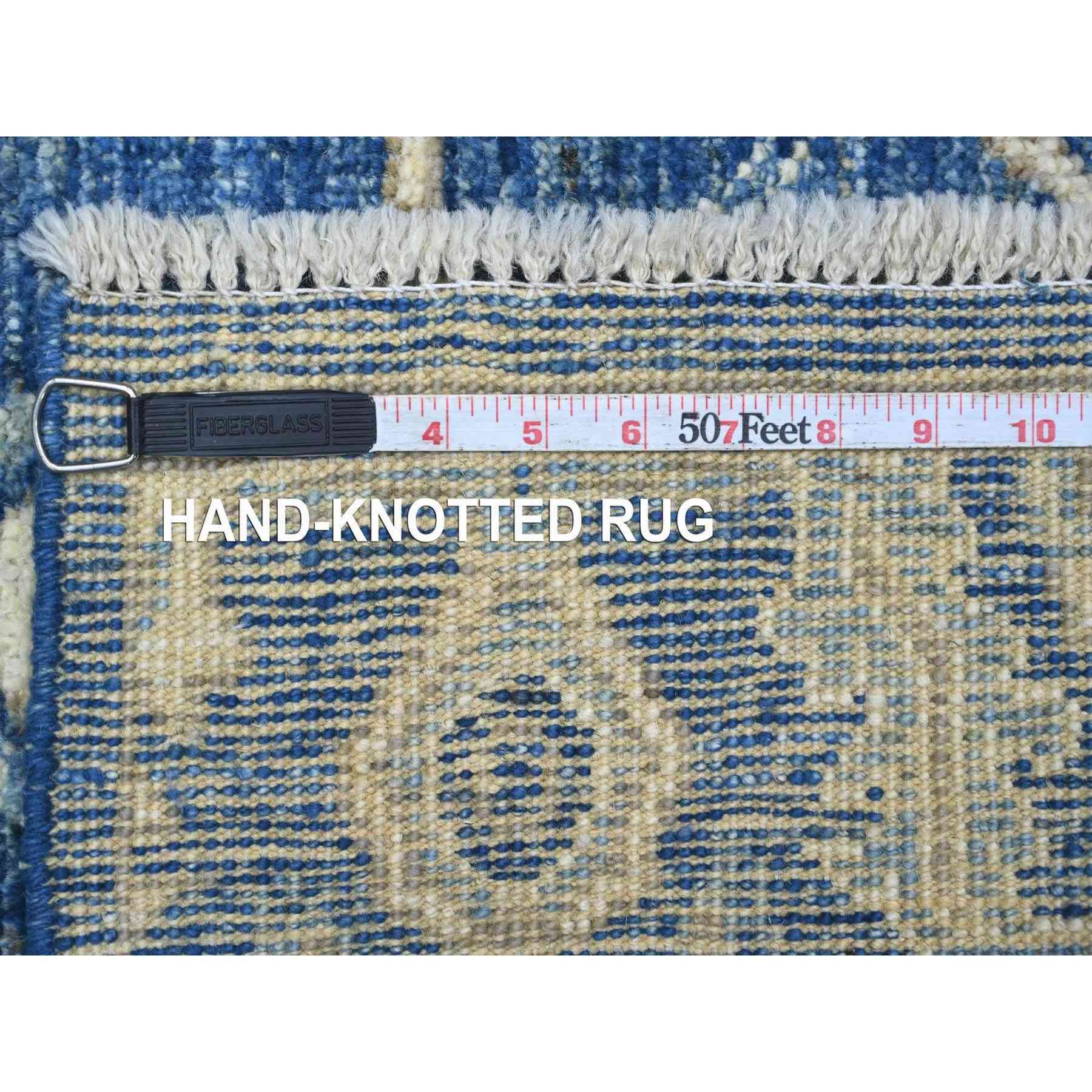 Oushak-And-Peshawar-Hand-Knotted-Rug-114655