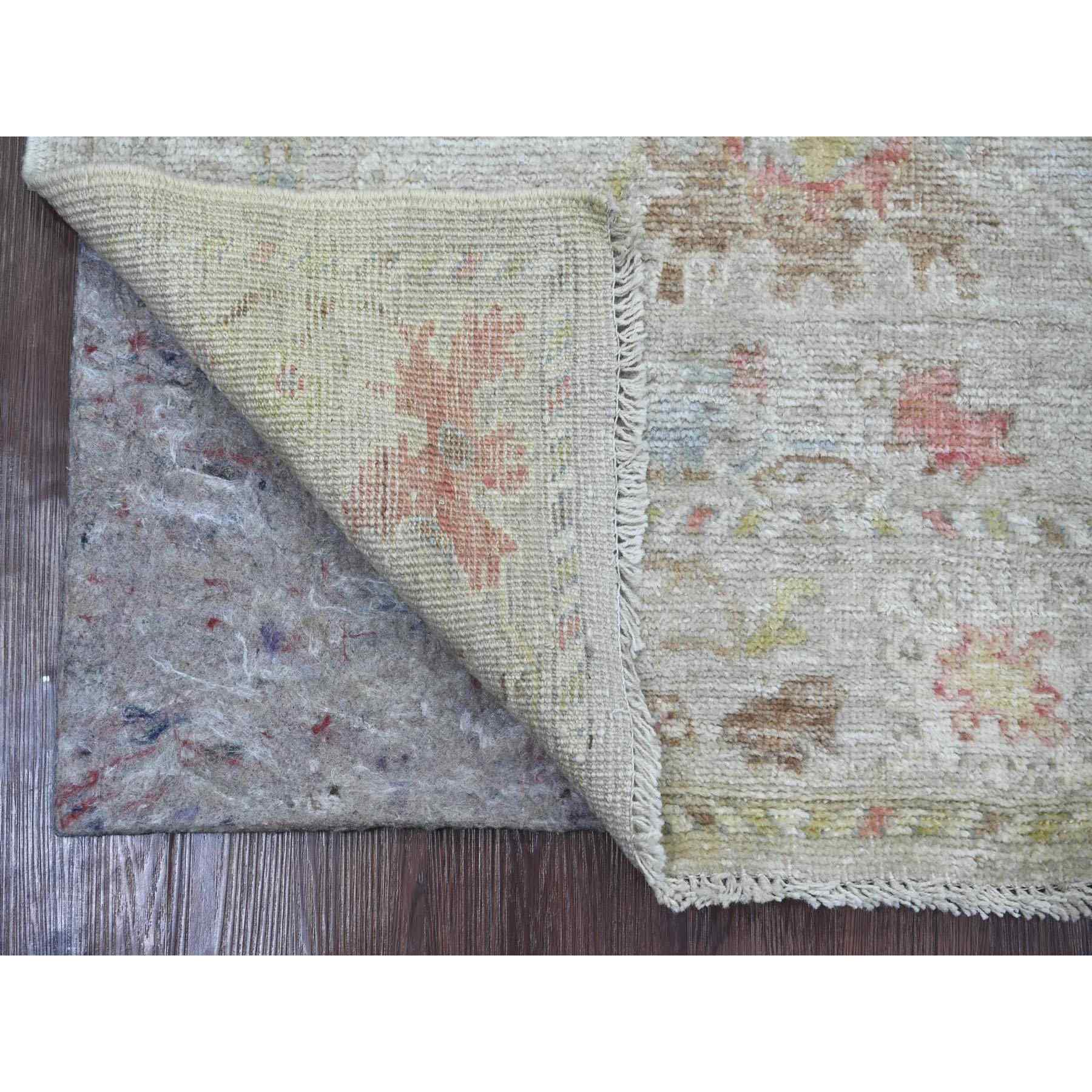 Oushak-And-Peshawar-Hand-Knotted-Rug-114660