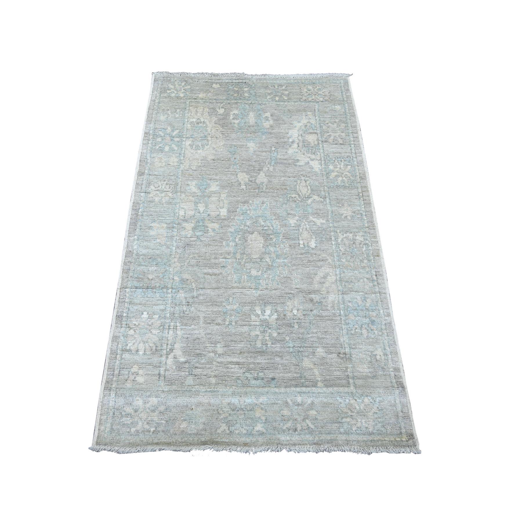 Oushak-And-Peshawar-Hand-Knotted-Rug-114665