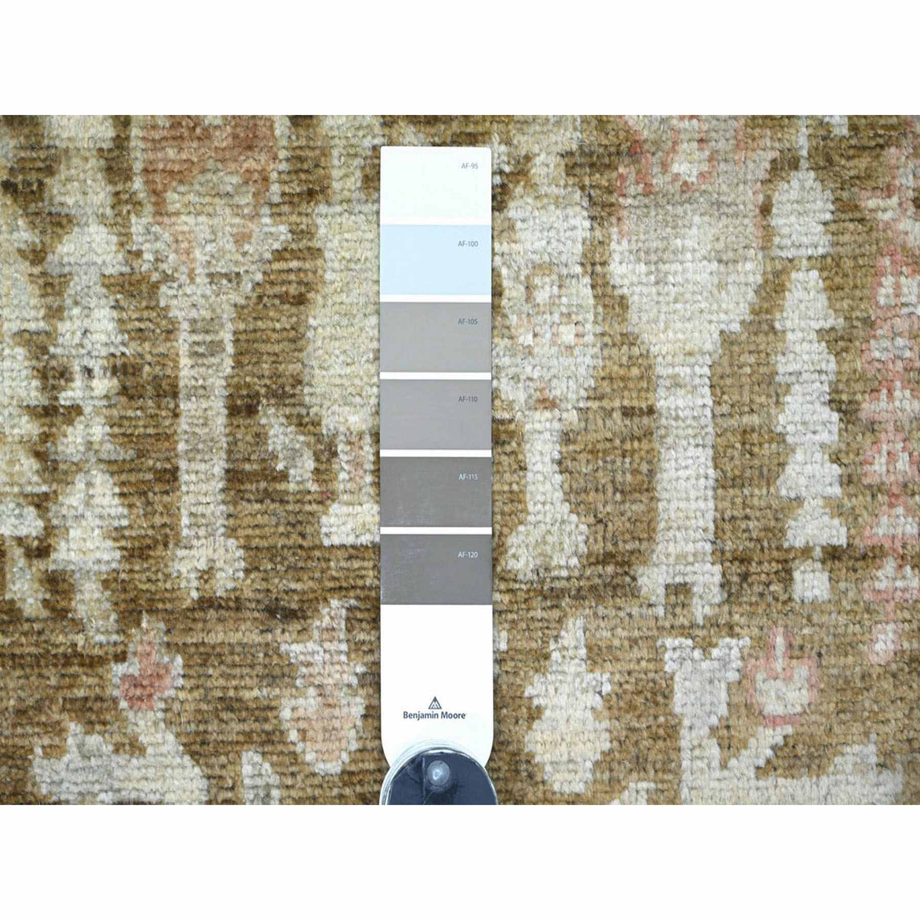 Oushak-And-Peshawar-Hand-Knotted-Rug-114670