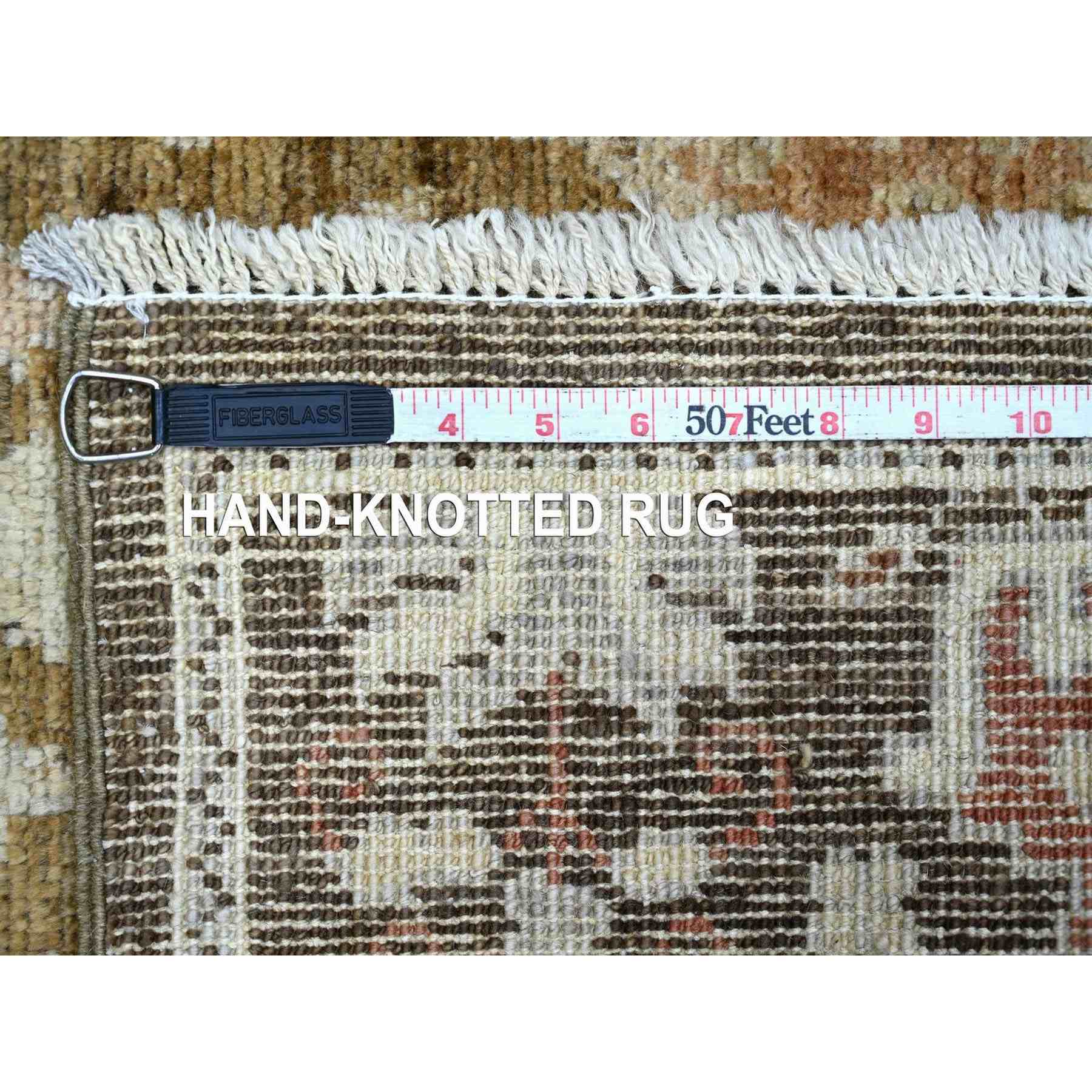 Oushak-And-Peshawar-Hand-Knotted-Rug-114670