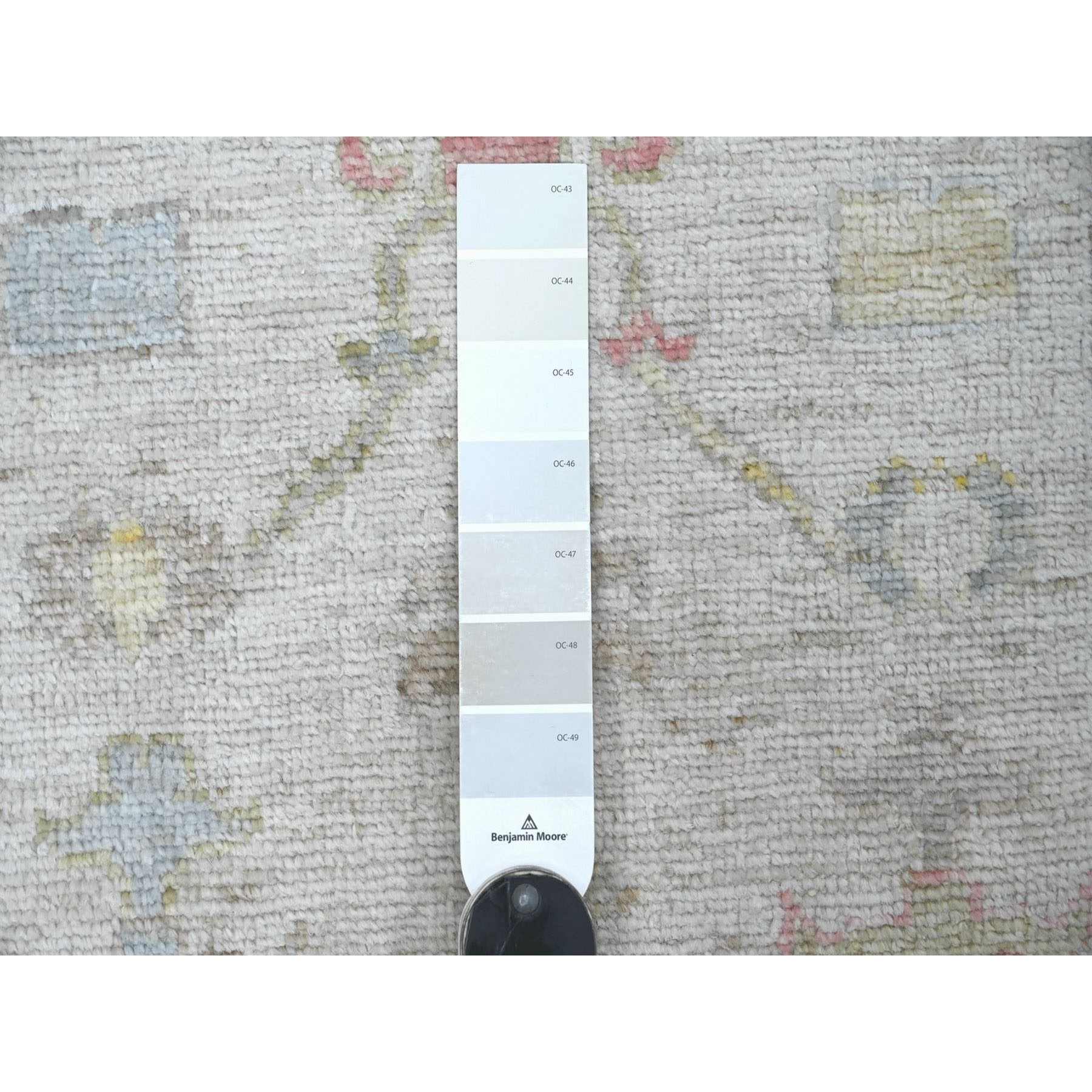 Oushak-And-Peshawar-Hand-Knotted-Rug-114705