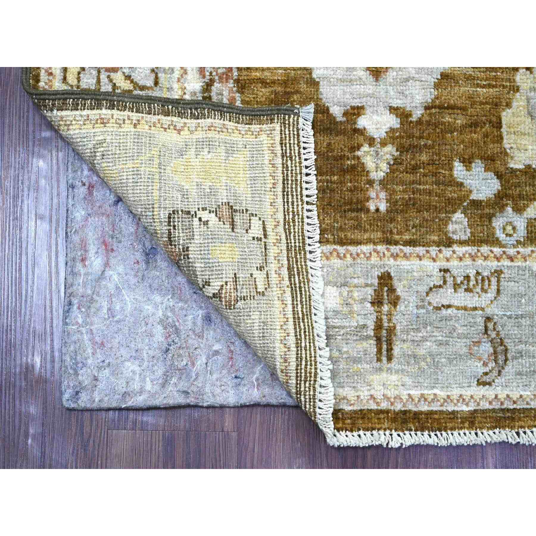 Oushak-And-Peshawar-Hand-Knotted-Rug-114710