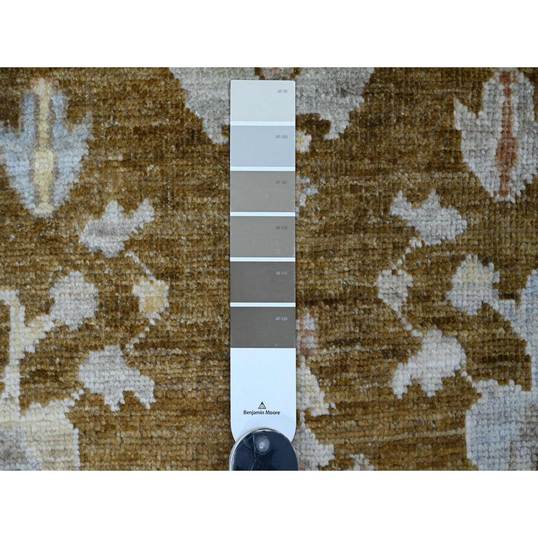 Oushak-And-Peshawar-Hand-Knotted-Rug-114710