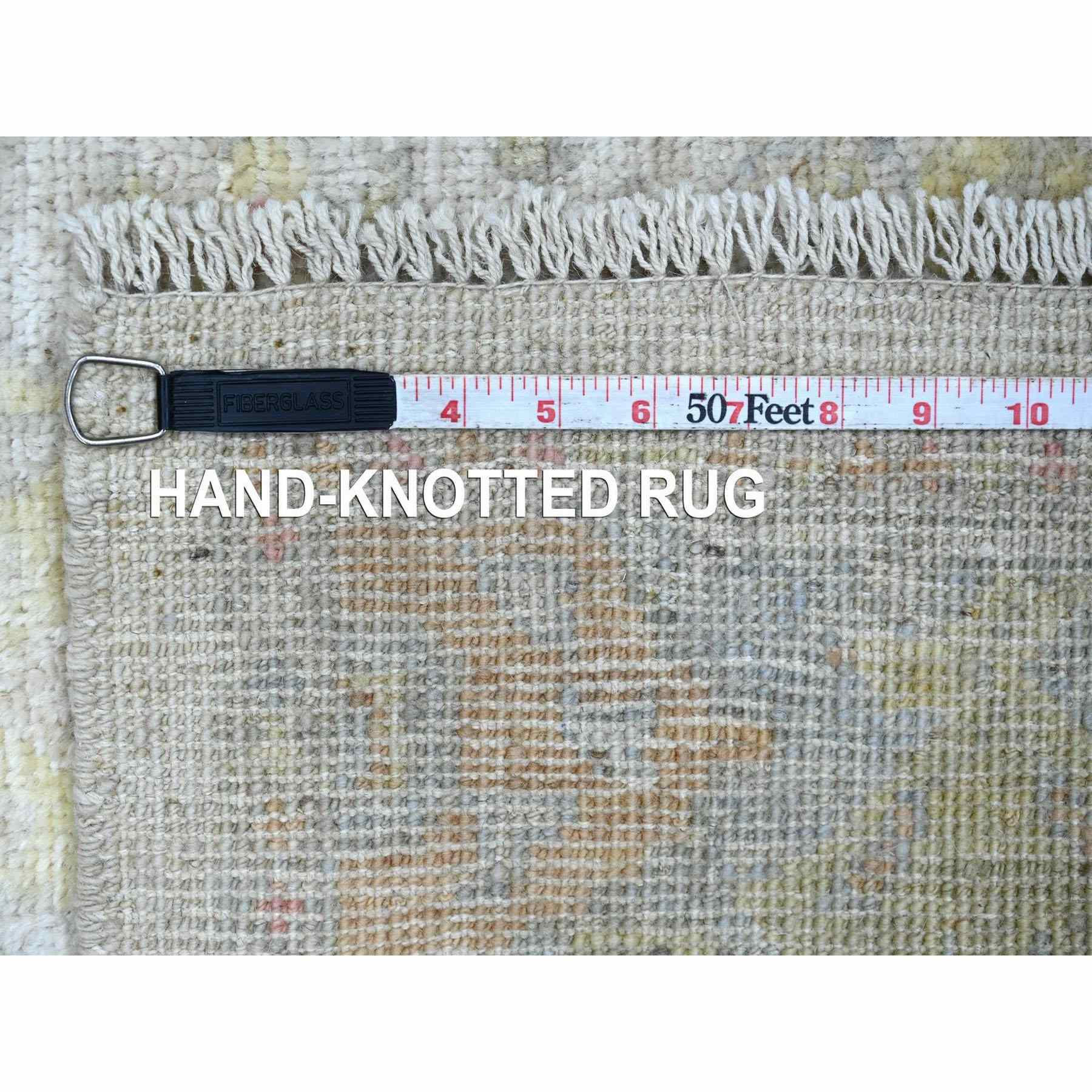 Oushak-And-Peshawar-Hand-Knotted-Rug-114730