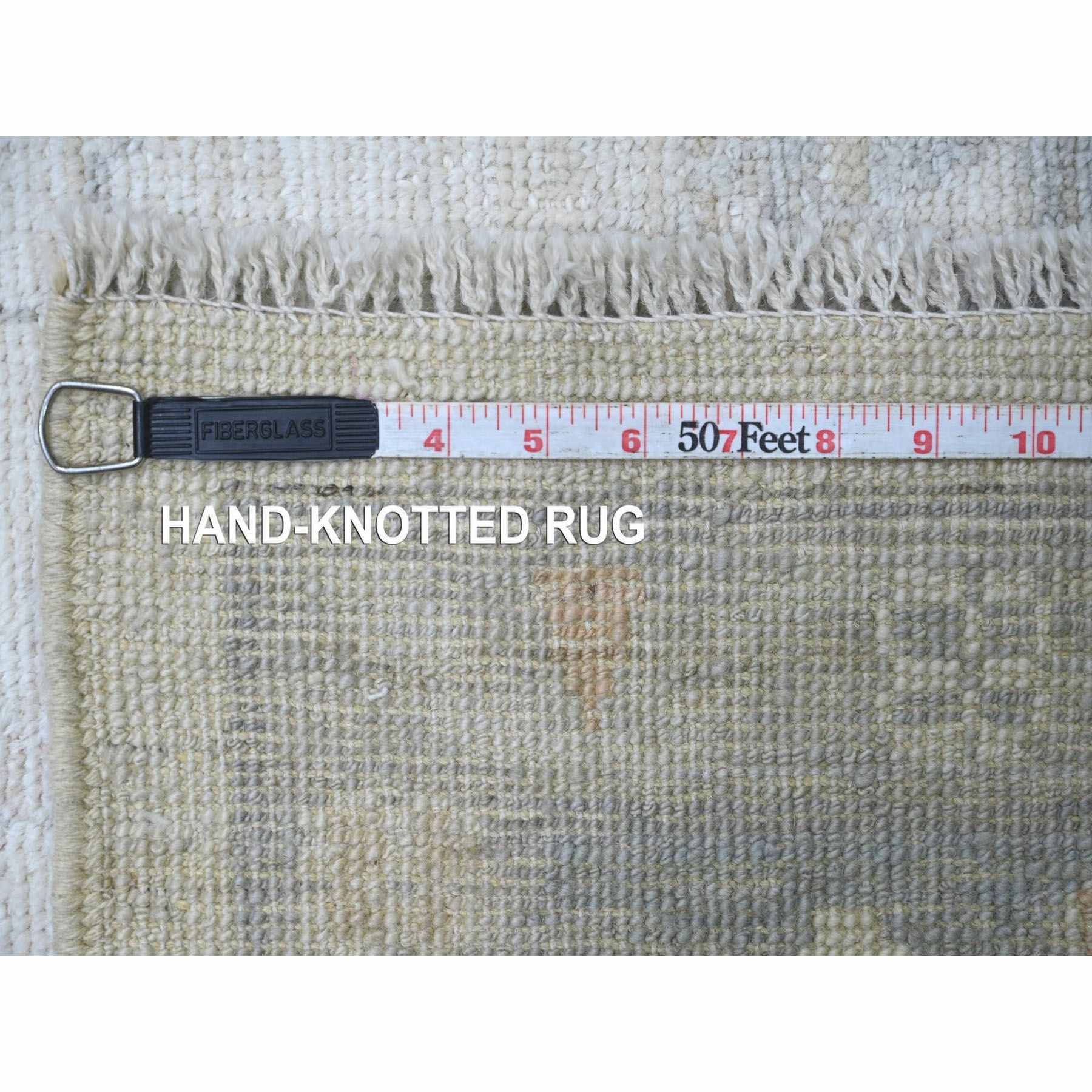 Oushak-And-Peshawar-Hand-Knotted-Rug-114740