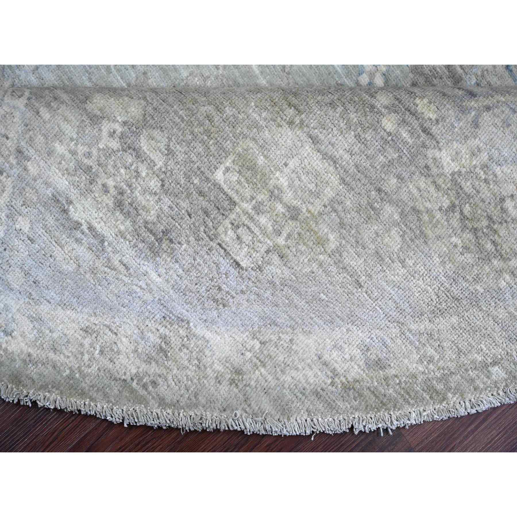Oushak-And-Peshawar-Hand-Knotted-Rug-114800