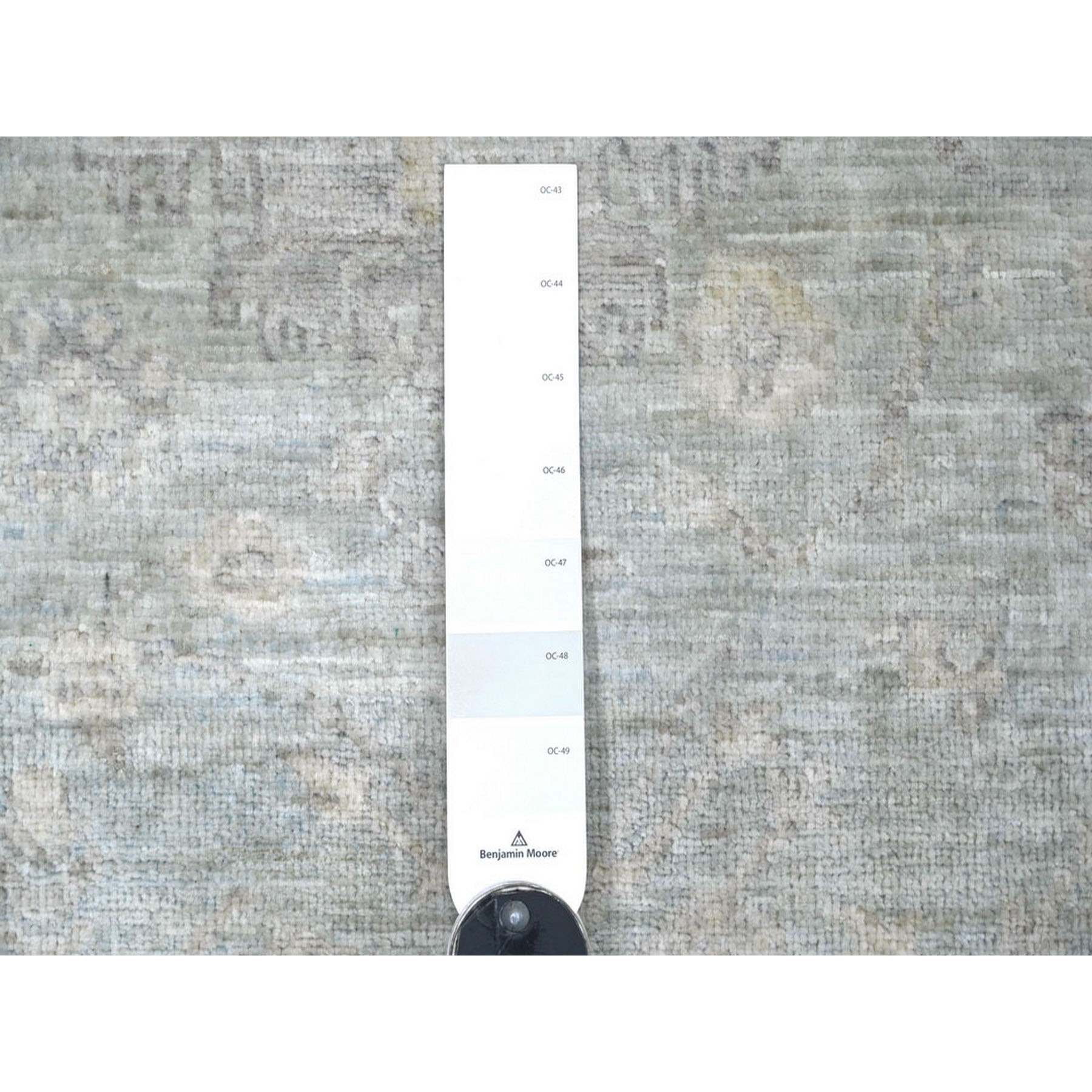 Oushak-And-Peshawar-Hand-Knotted-Rug-114800