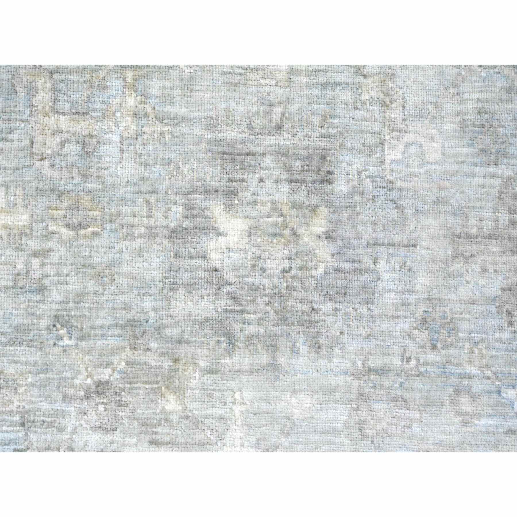 Oushak-And-Peshawar-Hand-Knotted-Rug-114800