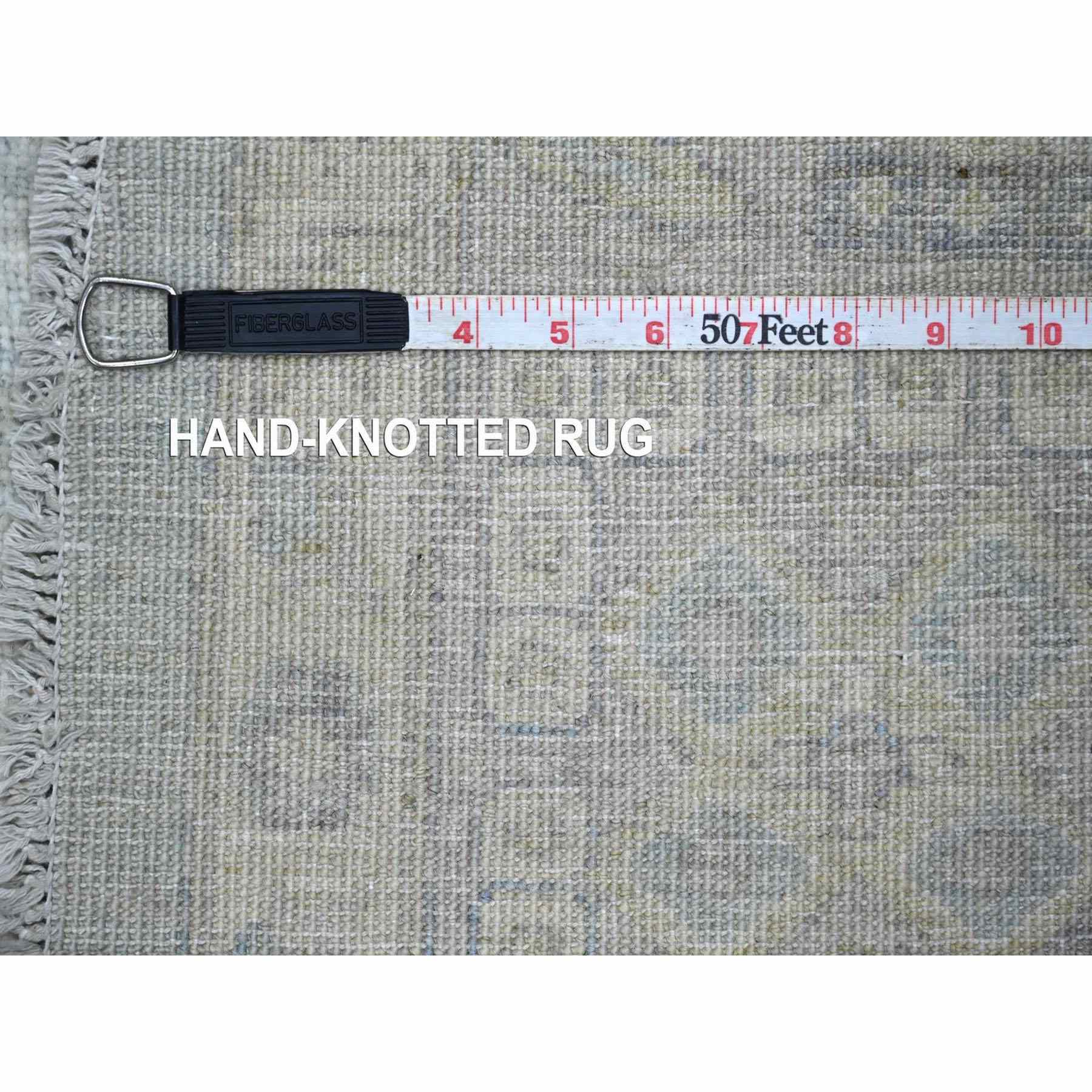 Oushak-And-Peshawar-Hand-Knotted-Rug-114800