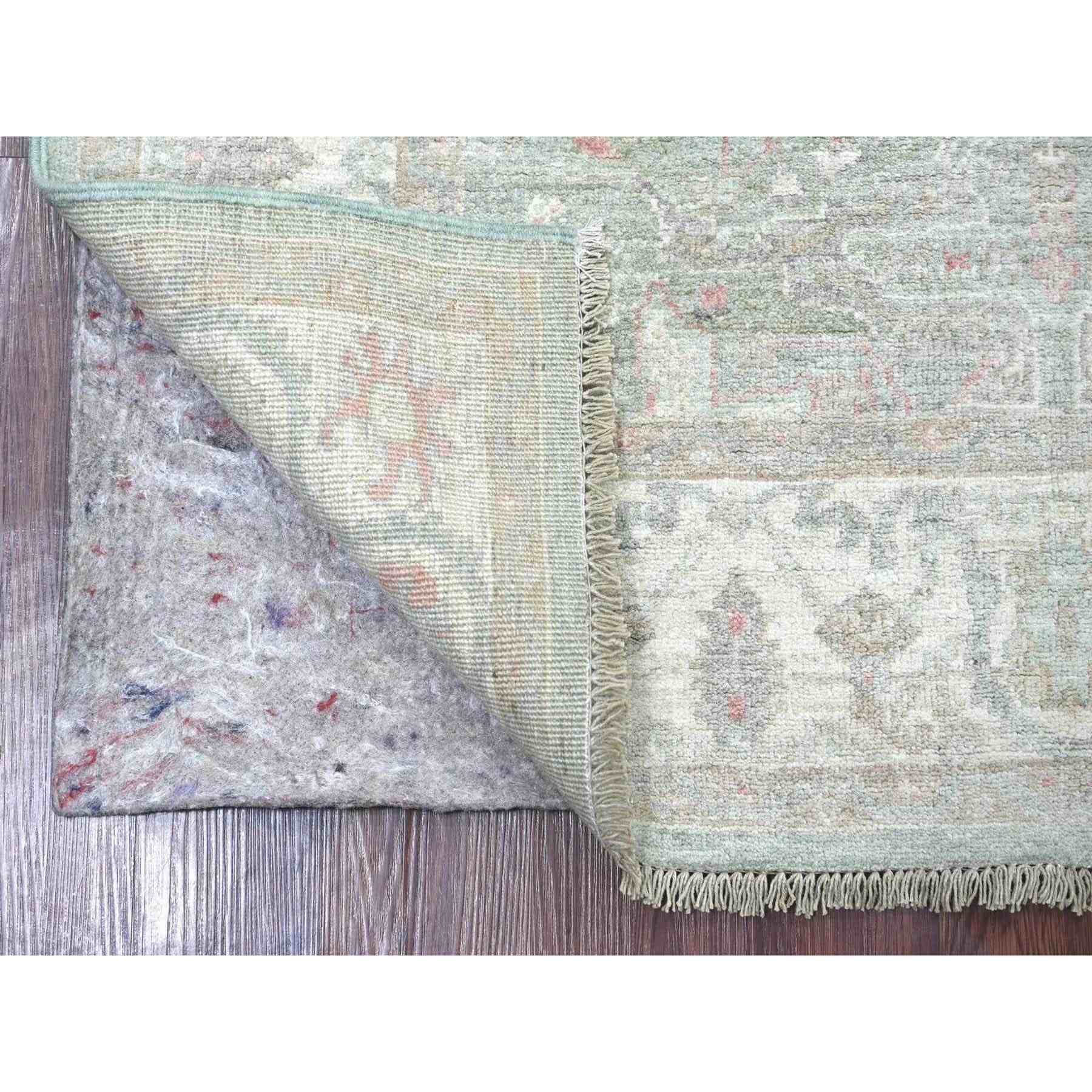 Oushak-And-Peshawar-Hand-Knotted-Rug-114855
