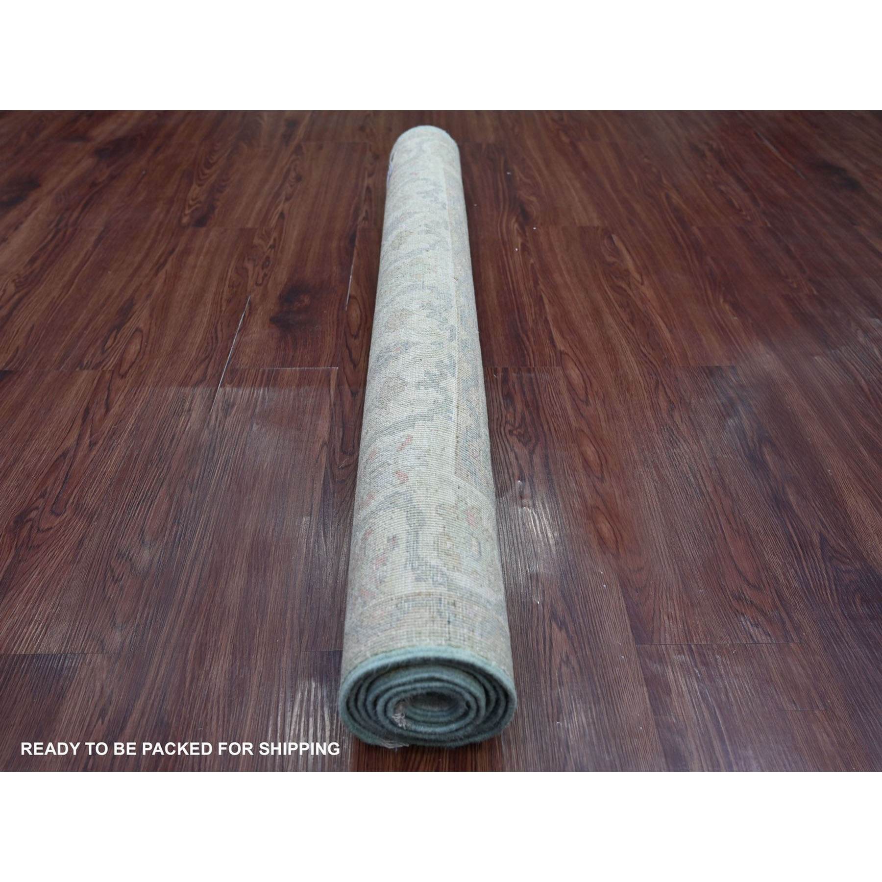 Oushak-And-Peshawar-Hand-Knotted-Rug-114855