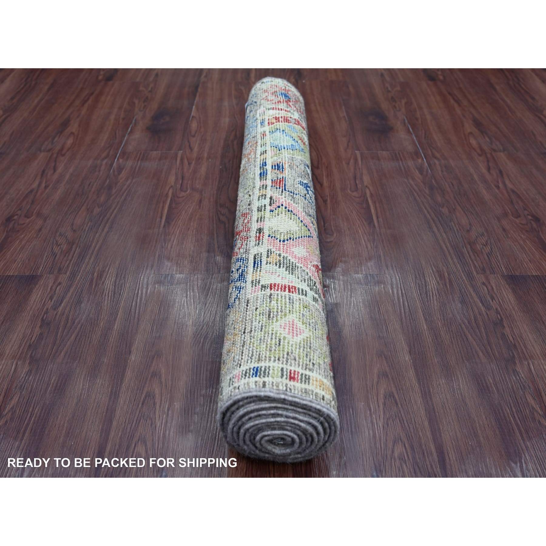 Tribal-Geometric-Hand-Knotted-Rug-112550