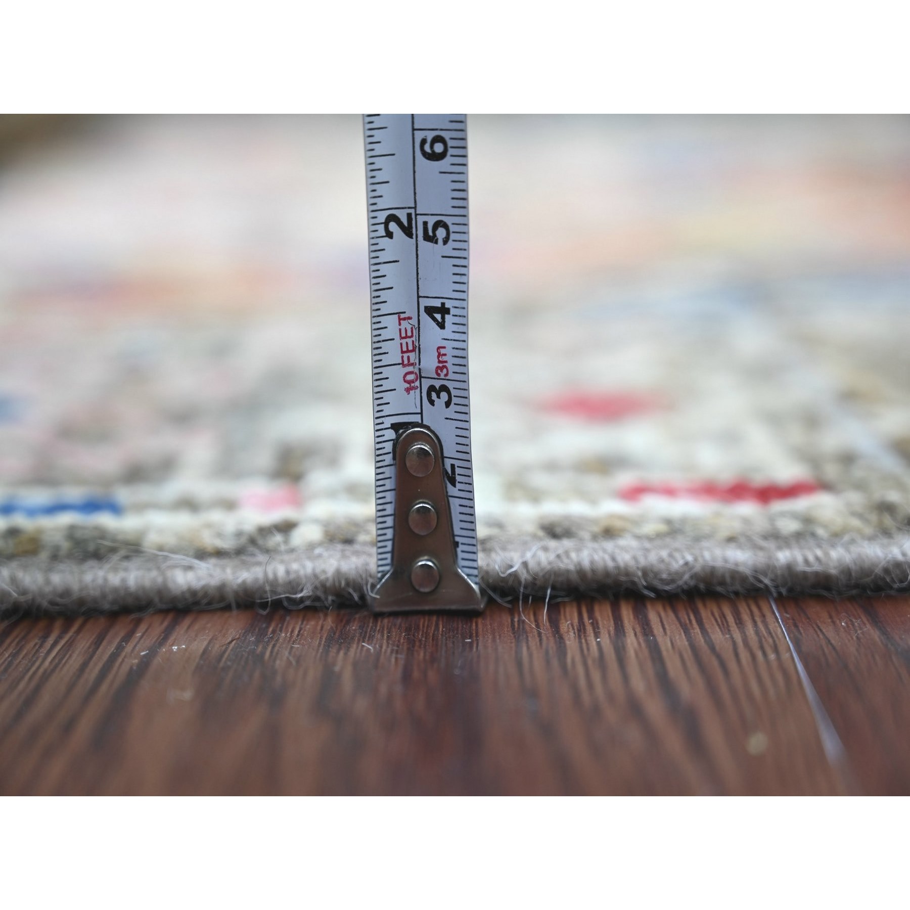 Tribal-Geometric-Hand-Knotted-Rug-112550
