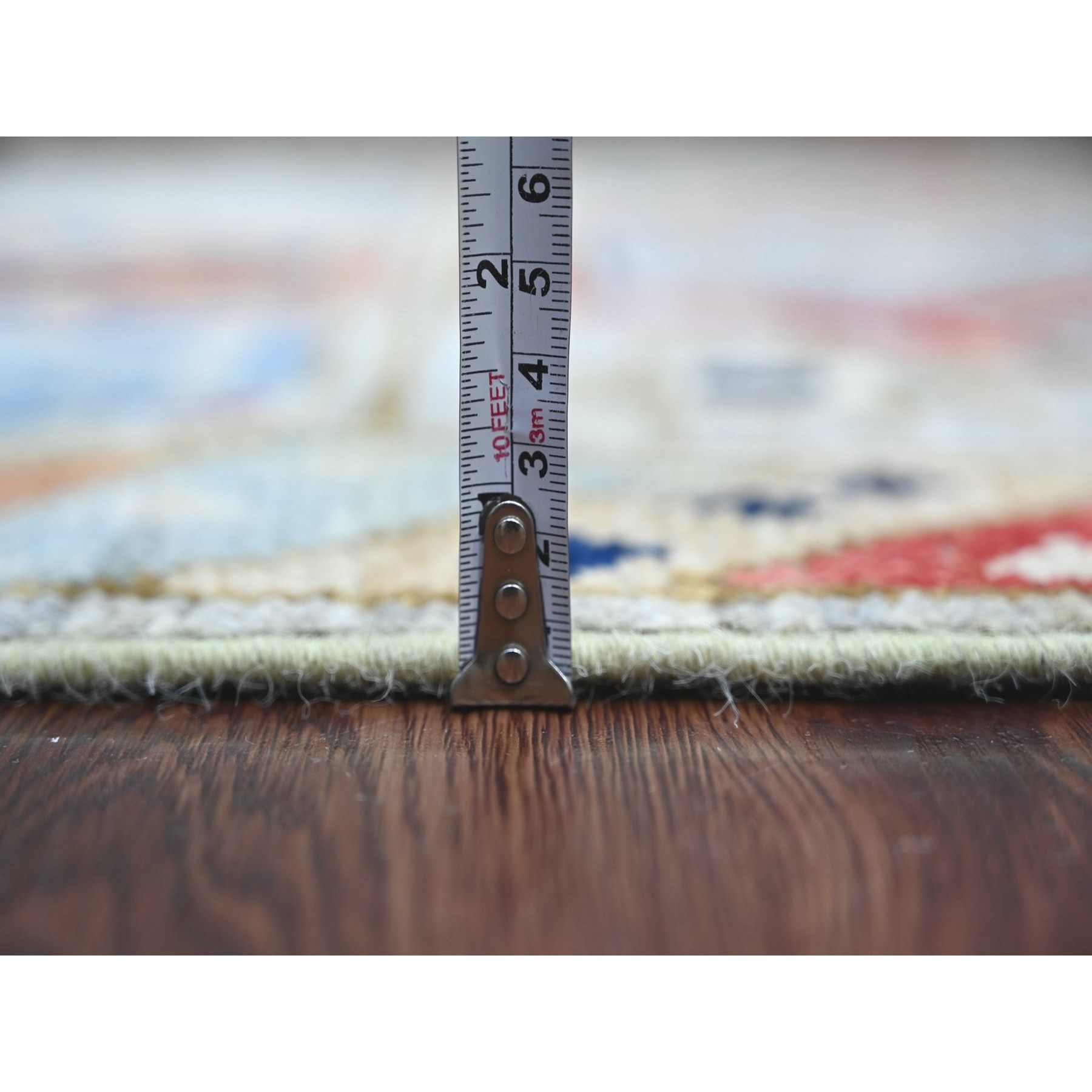 Tribal-Geometric-Hand-Knotted-Rug-112555