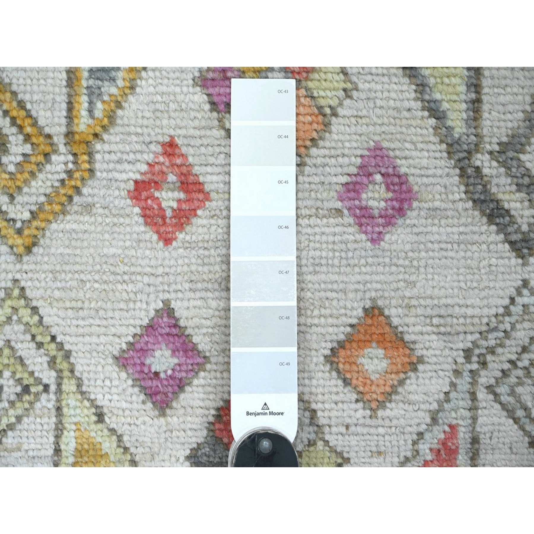 Tribal-Geometric-Hand-Knotted-Rug-112560