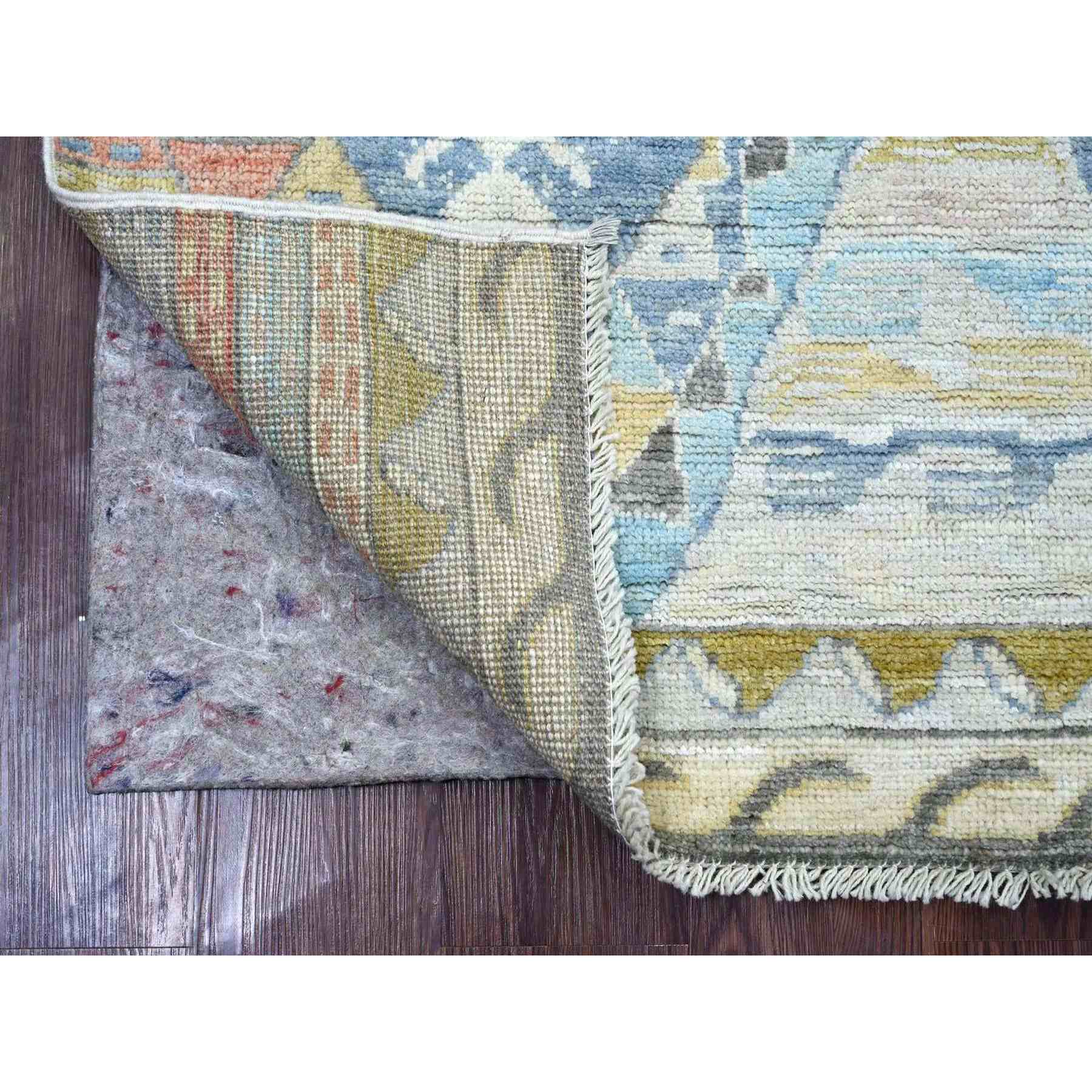 Tribal-Geometric-Hand-Knotted-Rug-112565