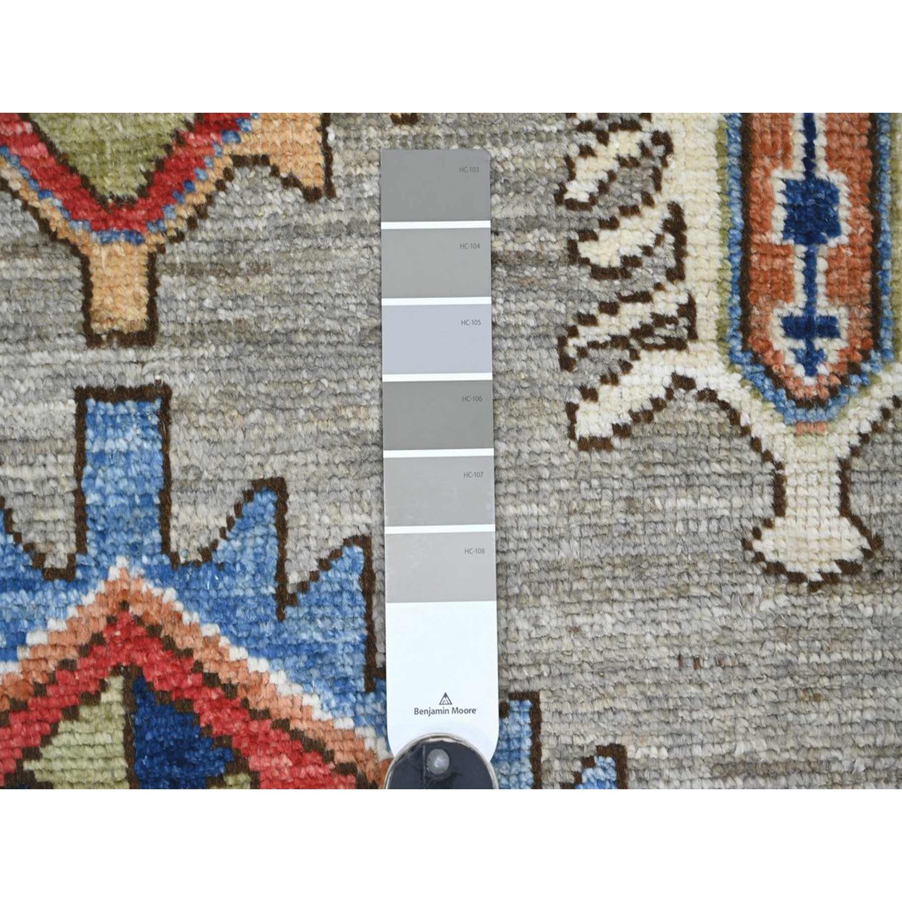 Tribal-Geometric-Hand-Knotted-Rug-112585